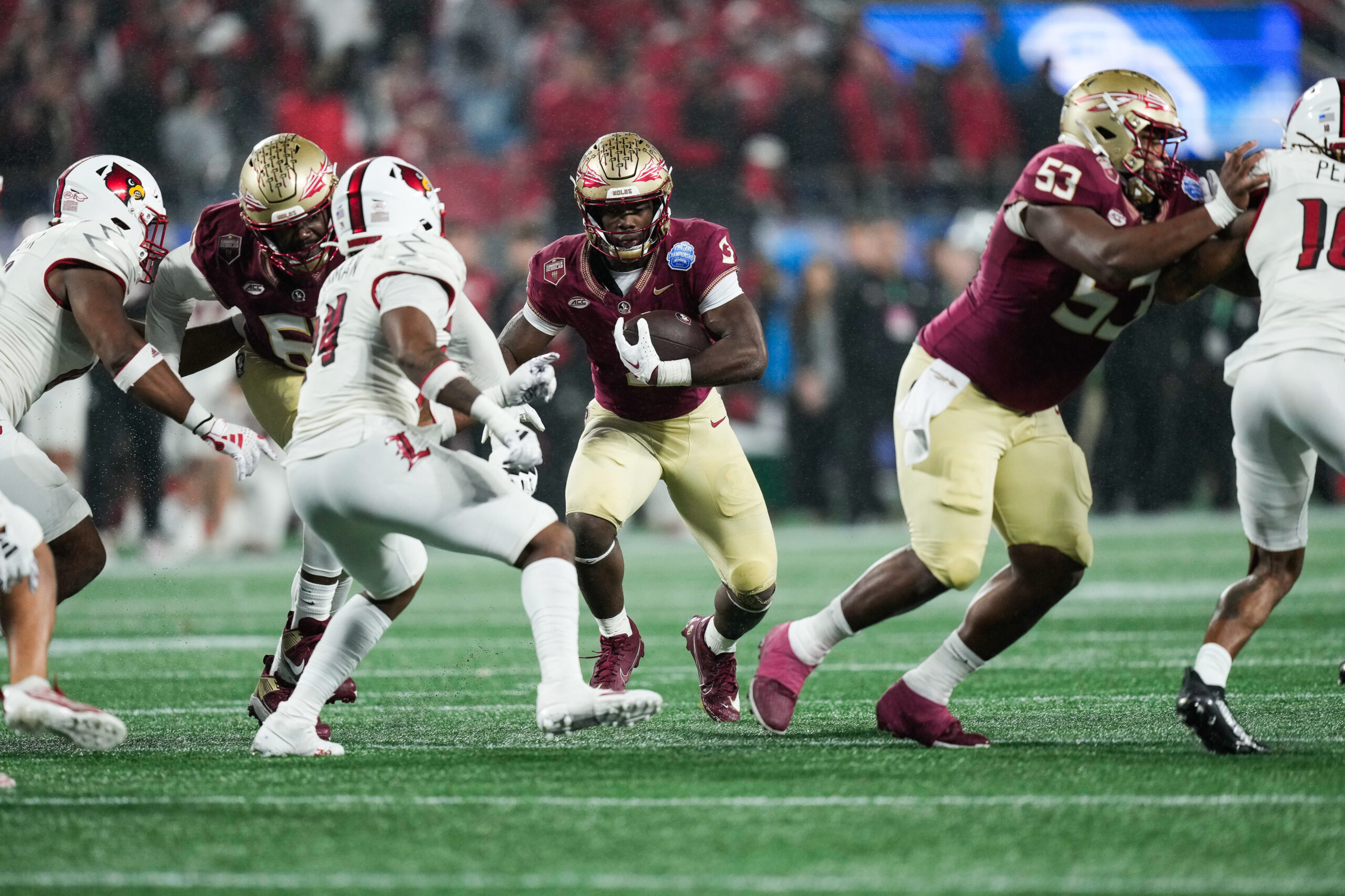 Florida State running back Trey Benson 