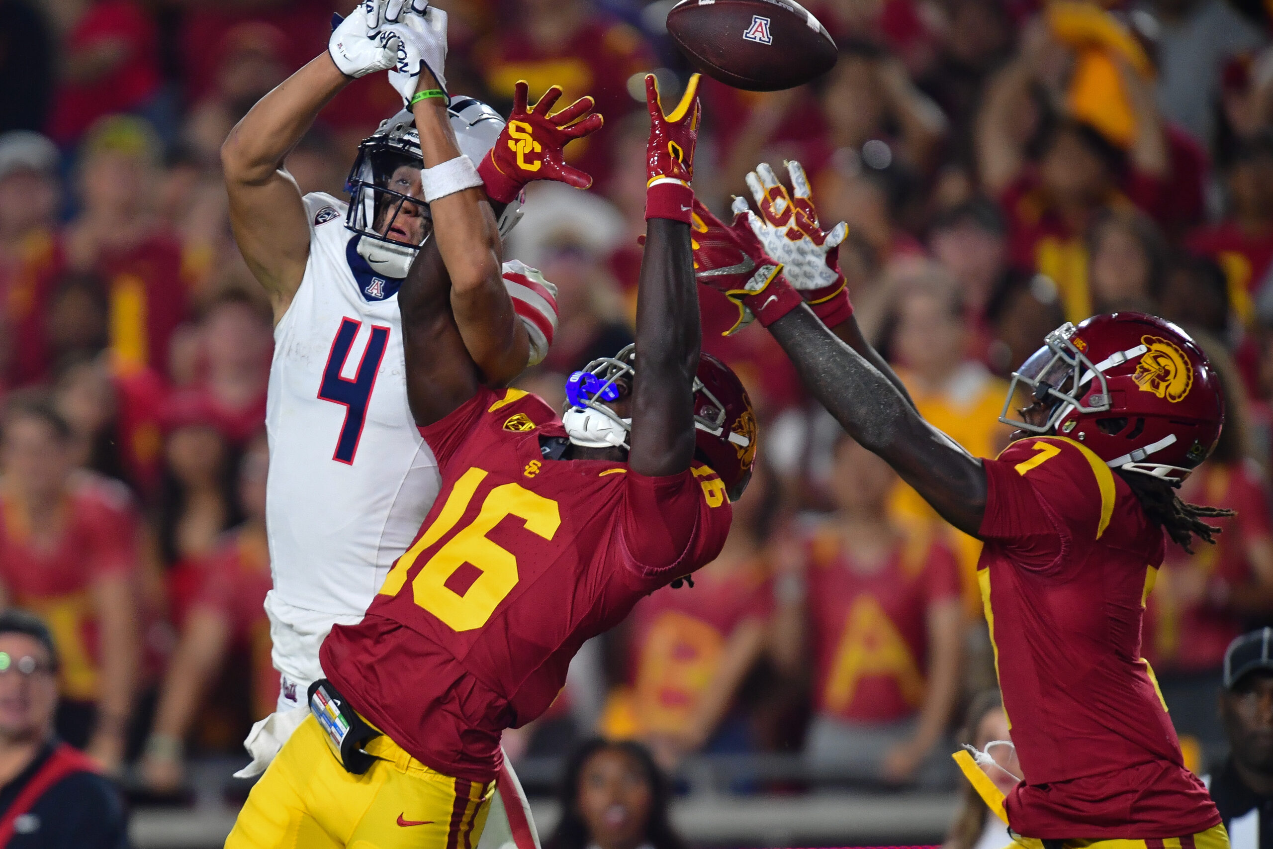 NCAA Football: Arizona at Southern California