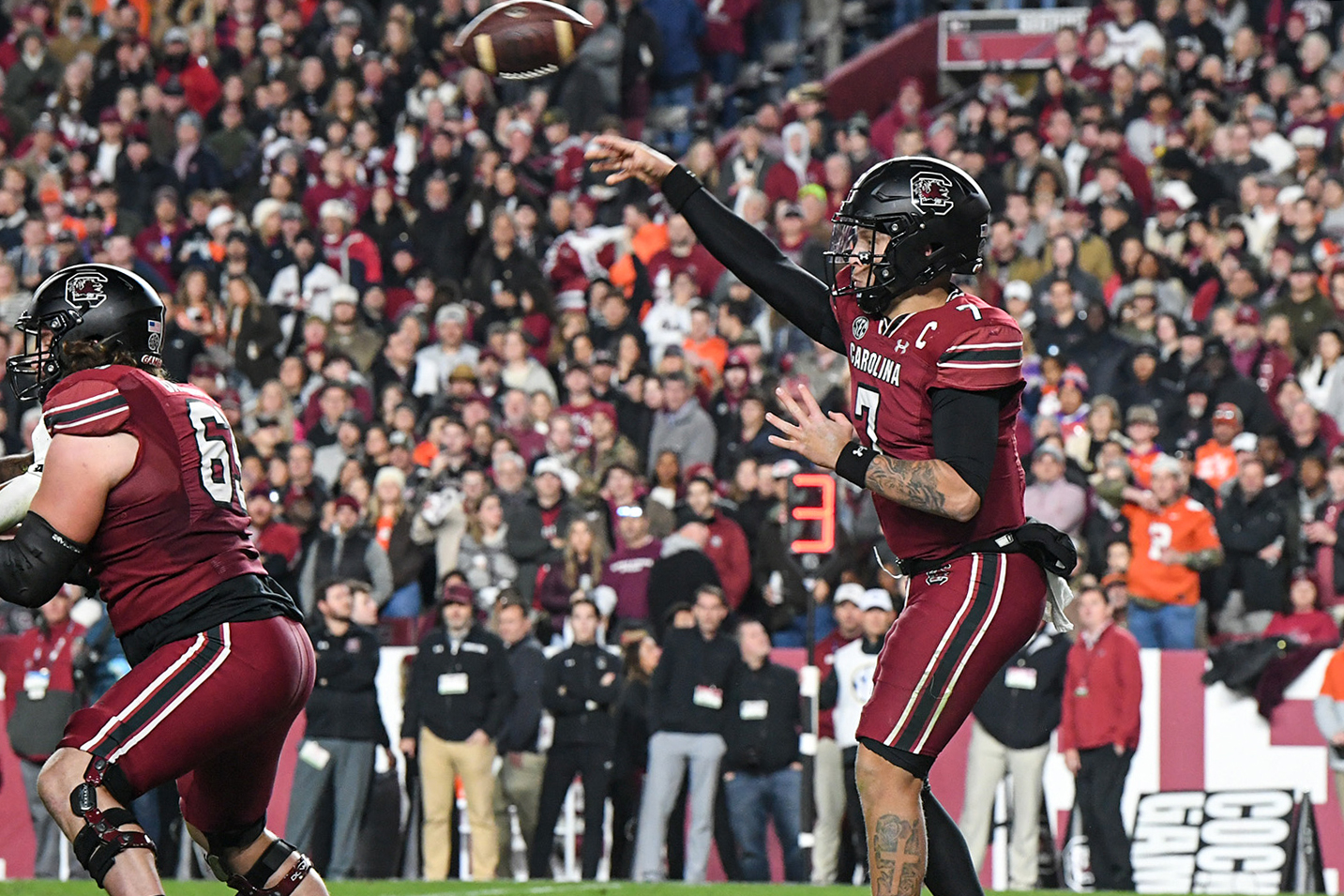 NCAA Football: Clemson at South Carolina