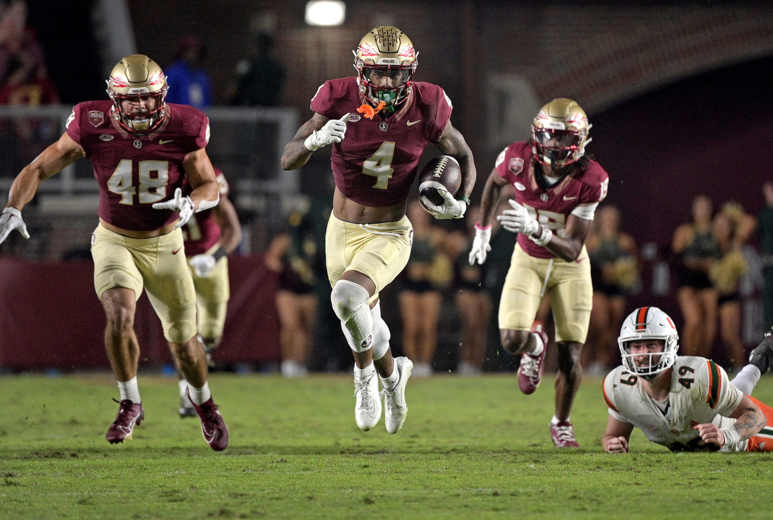 NCAA Football: Miami at Florida State