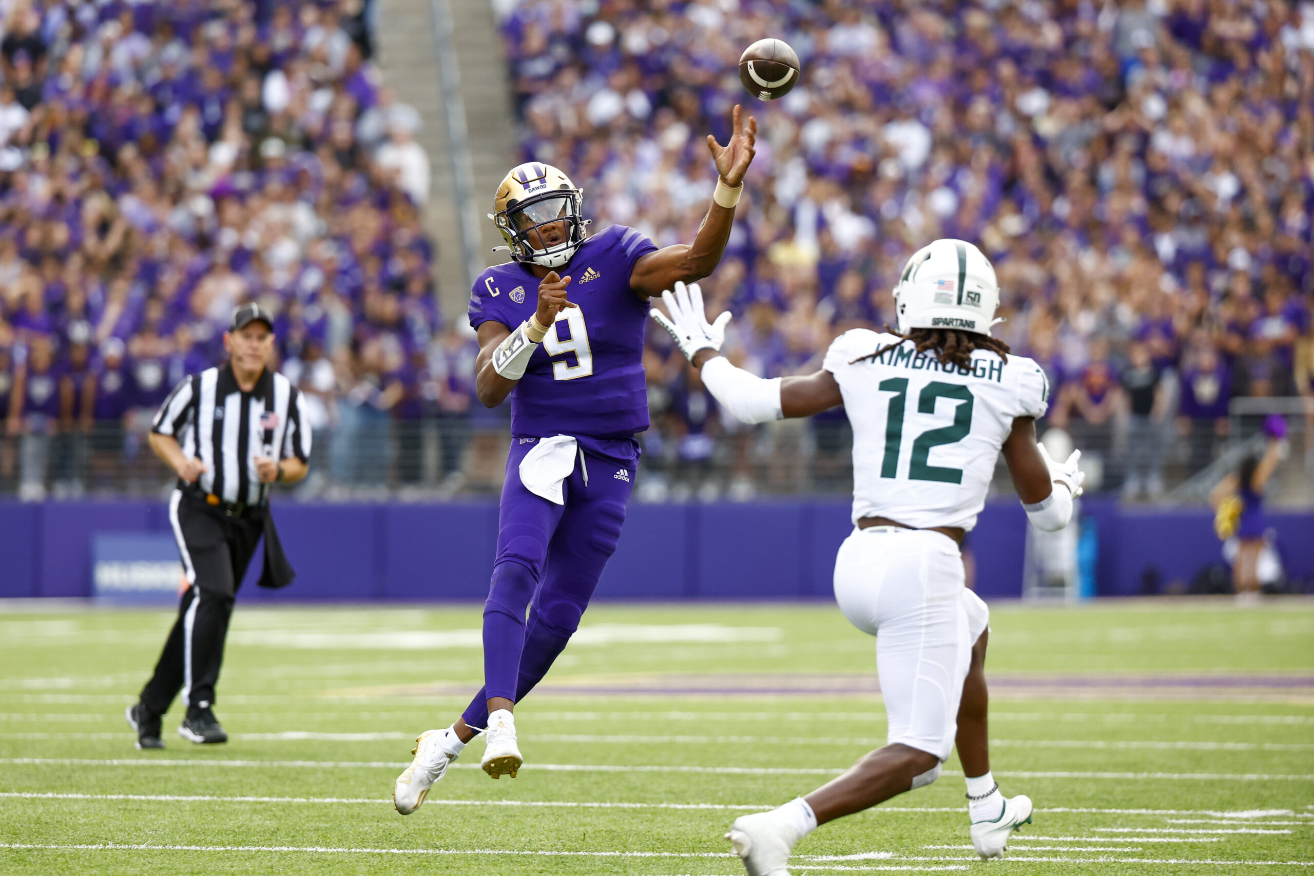 NCAA Football: Michigan State at Washington