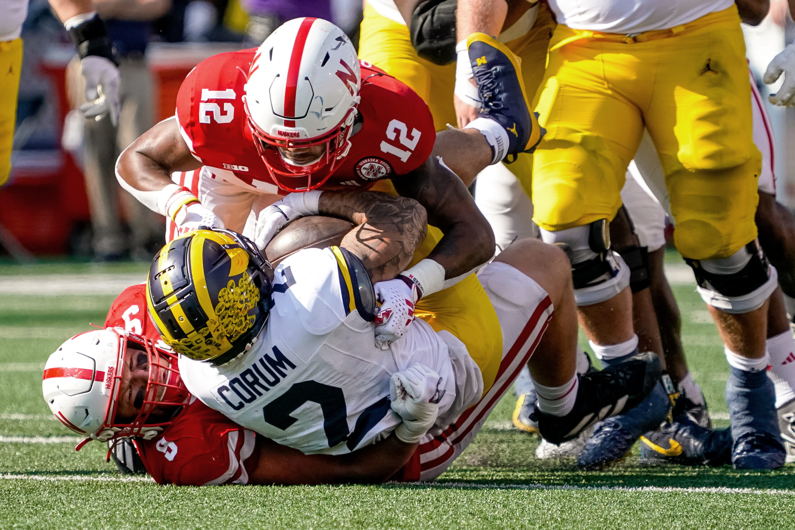 NCAA Football: Michigan at Nebraska