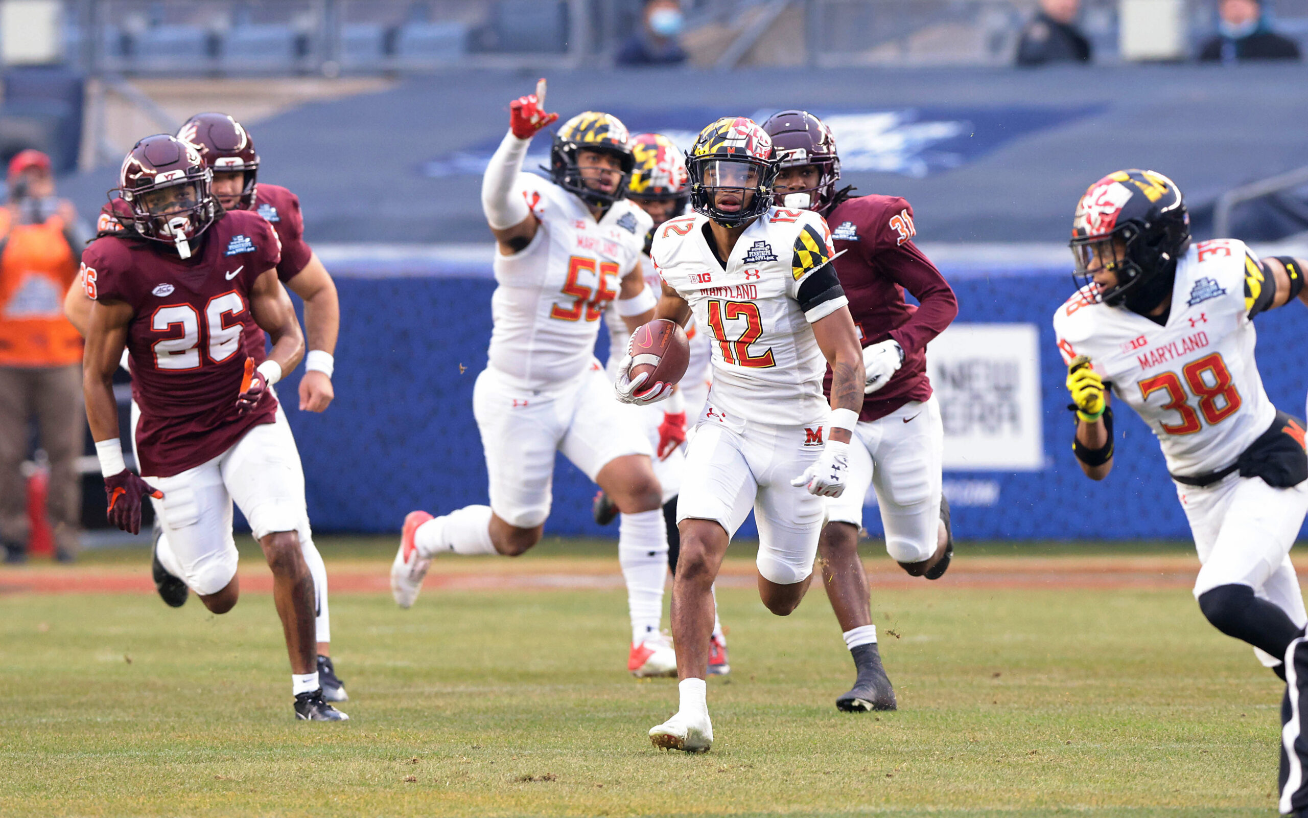 NCAA Football: Pinstripe Bowl-Virginia Tech at Maryland