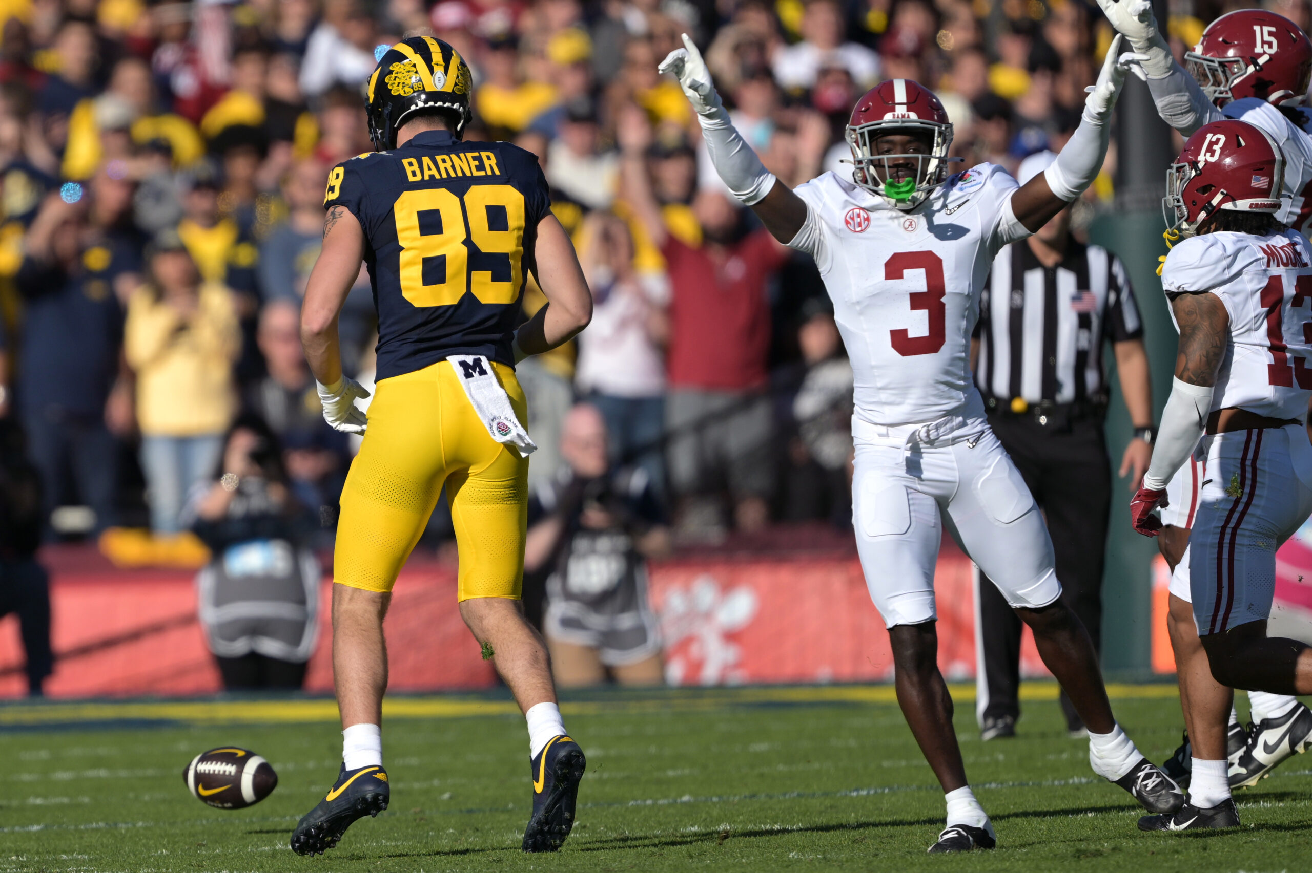 NCAA Football: Rose Bowl-Alabama at Michigan