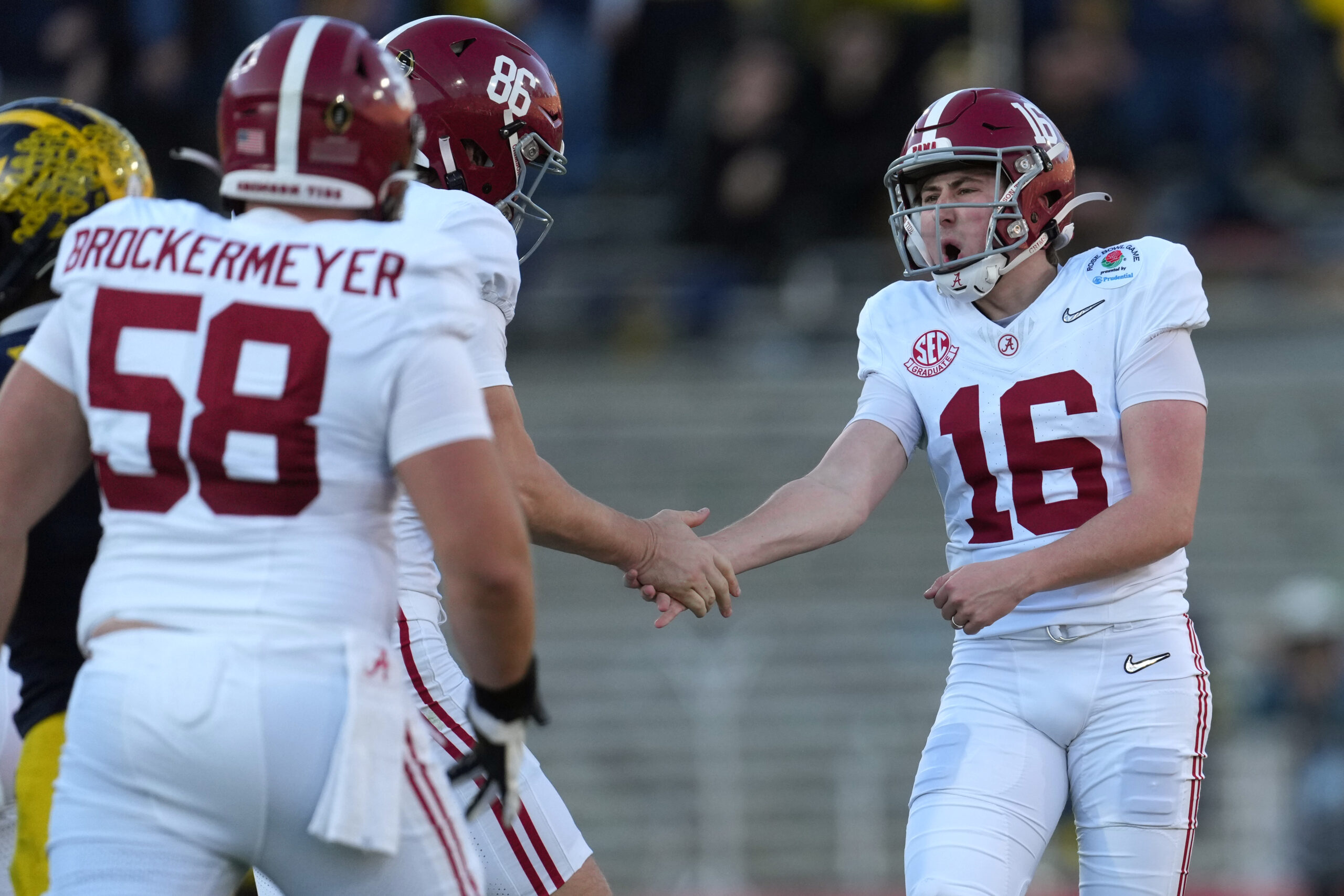 NCAA Football: Rose Bowl-Alabama at Michigan