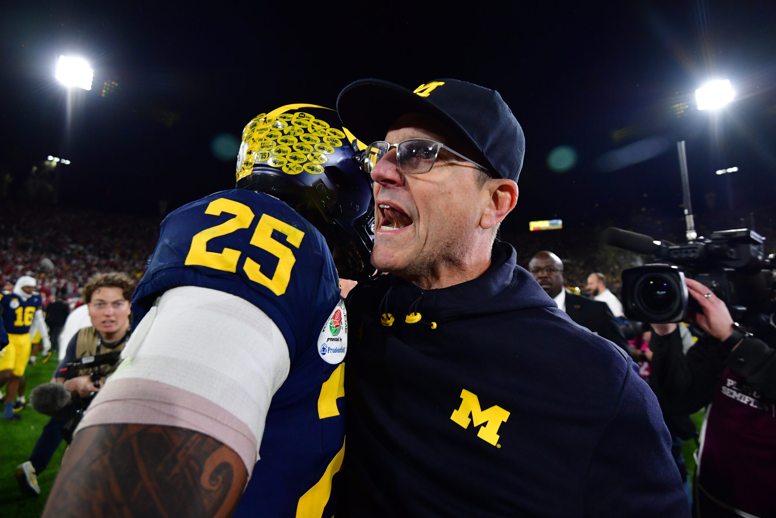 NCAA Football: Rose Bowl-Alabama at Michigan