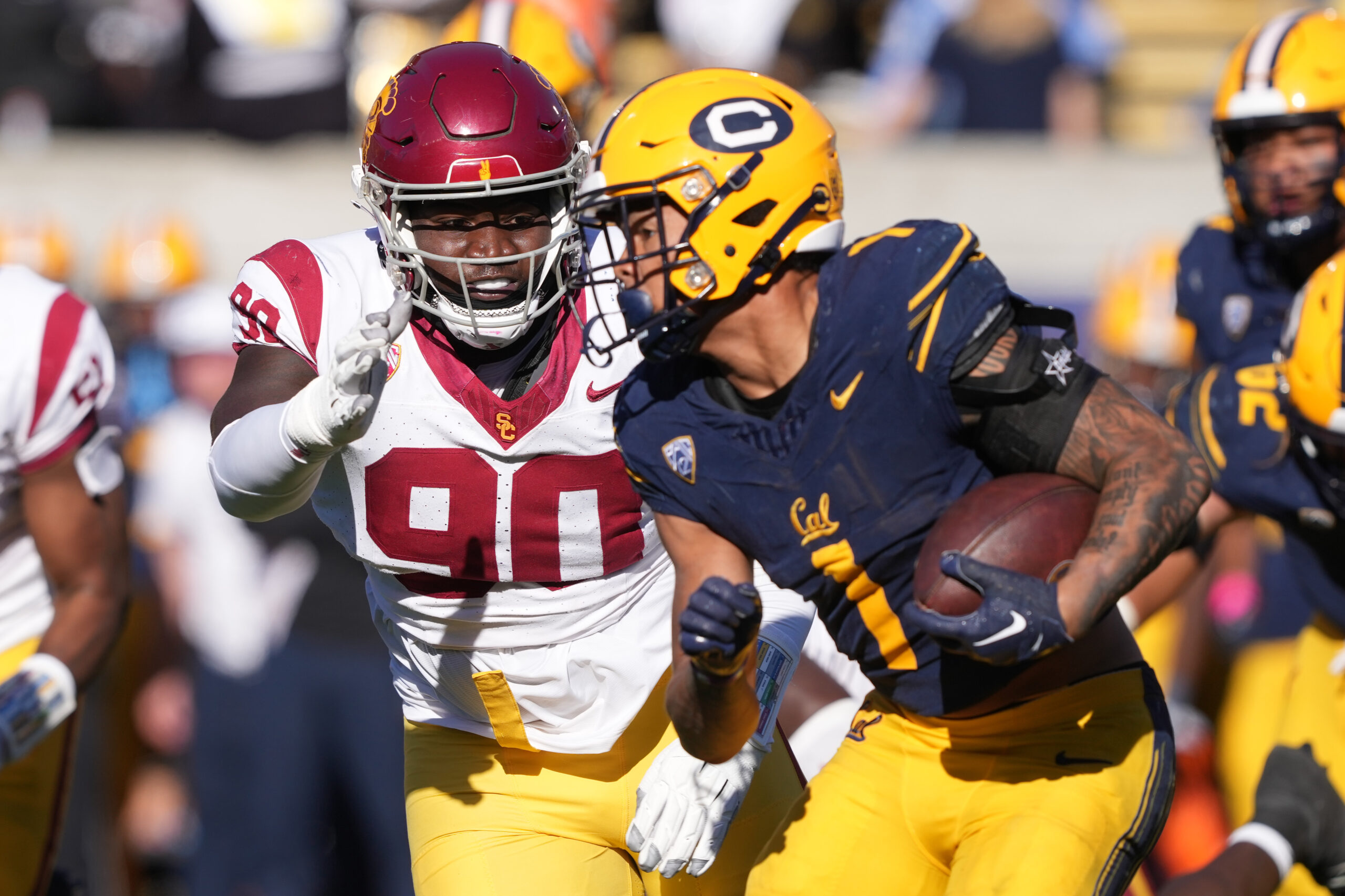 USC Football: Source Denies Bear Alexander's Rumored Transfer Portal Exit, Confirmed by Alexander via Twitter 3 NCAA Football: Southern California at California