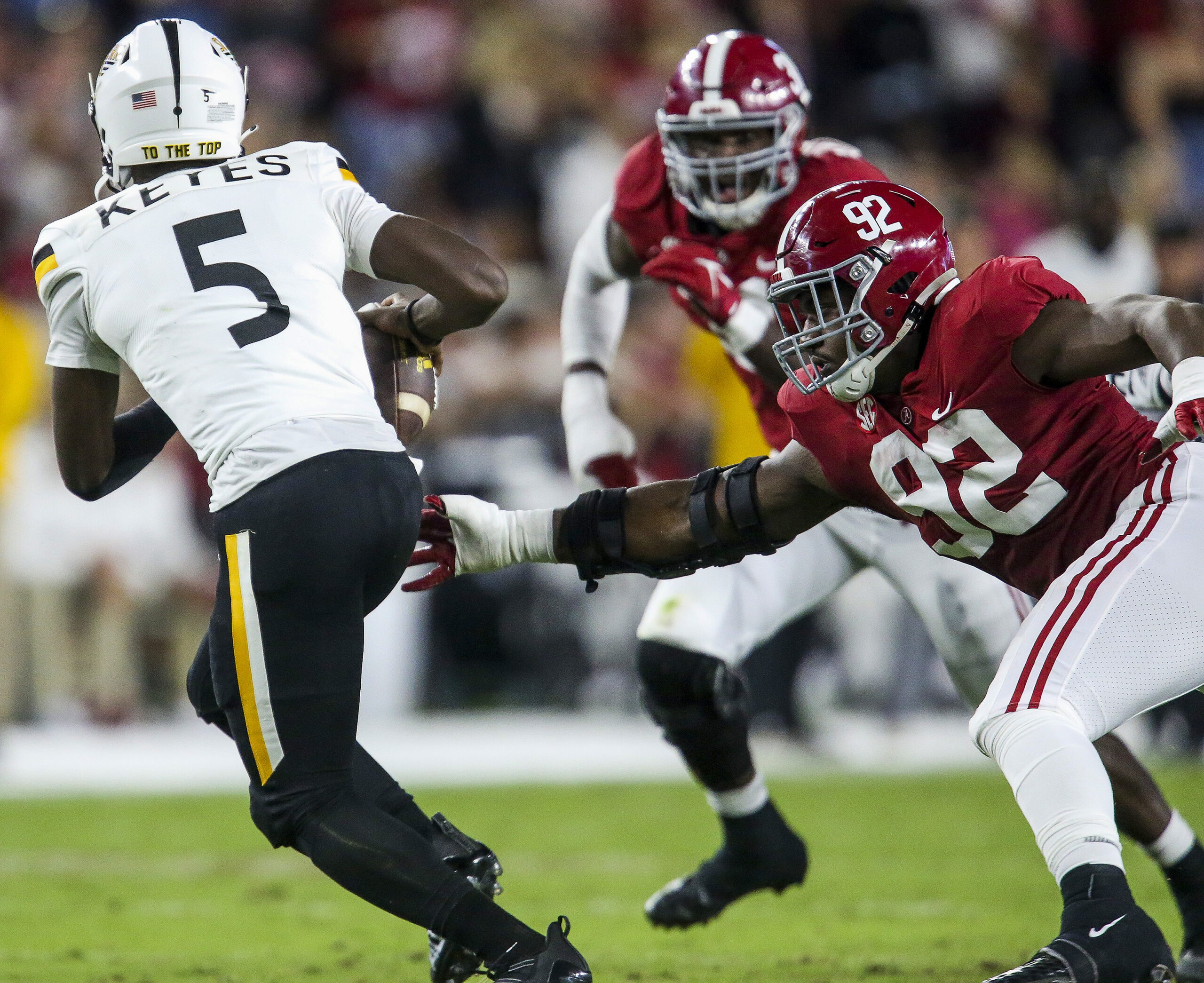 NCAA Football: Southern Mississippi at Alabama