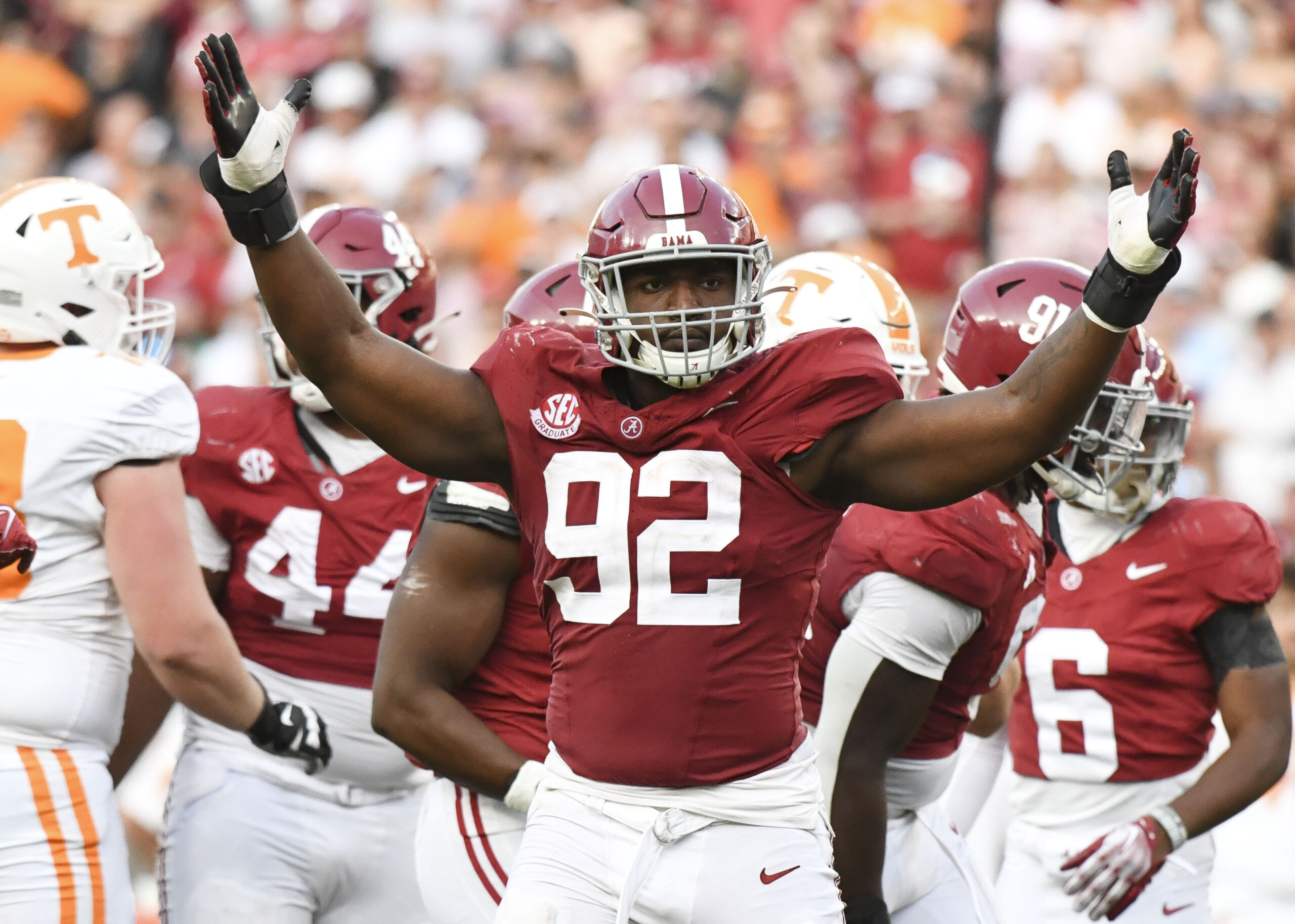 NCAA Football: Tennessee at Alabama