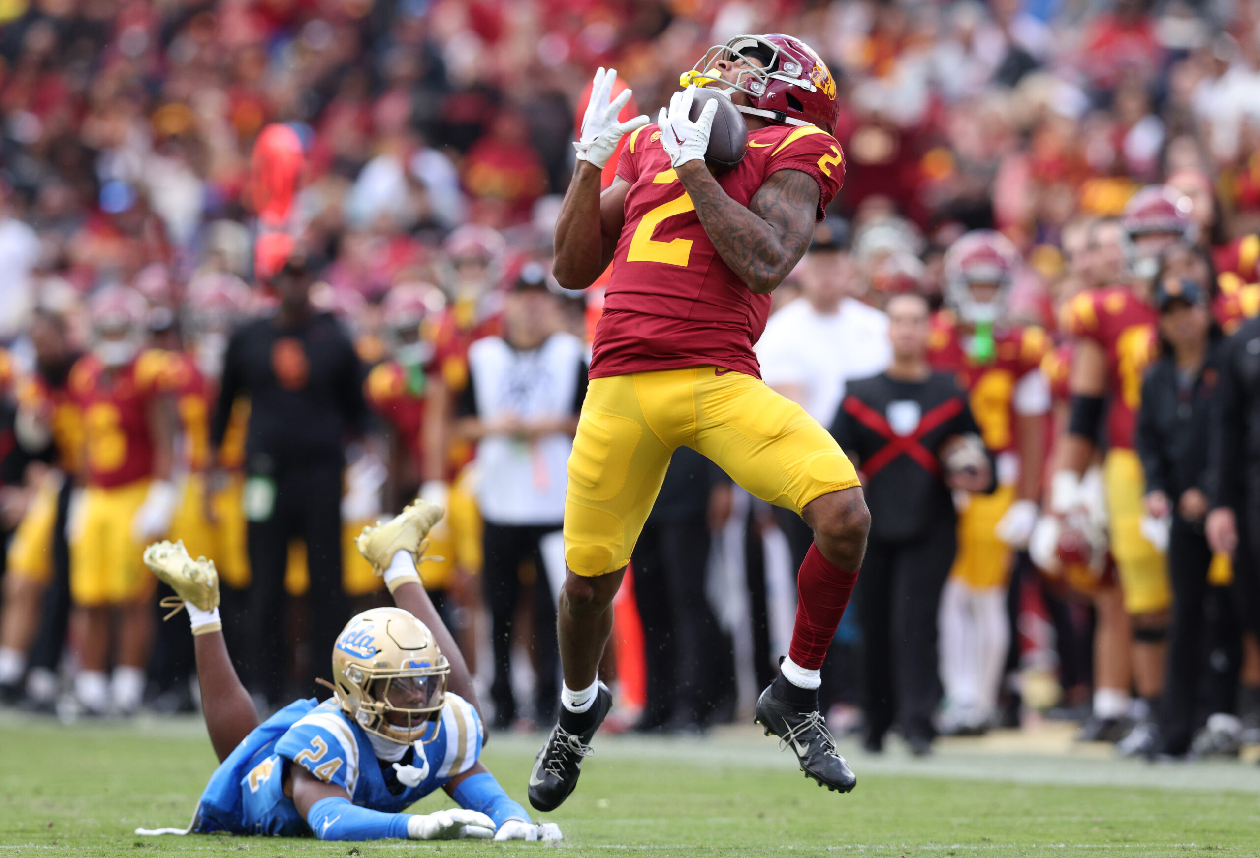 NCAA Football: UCLA at Southern California