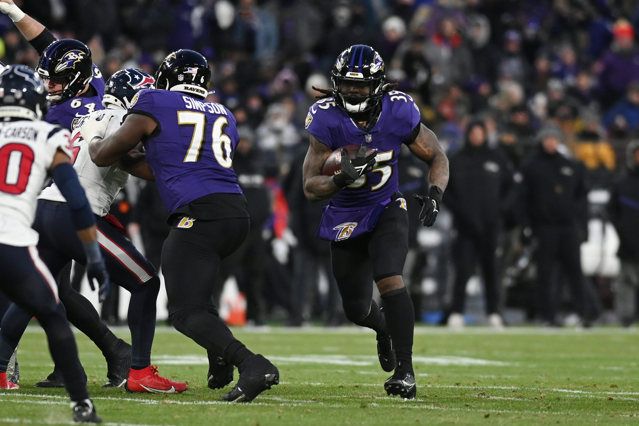 NFL: AFC Divisional Round-Houston Texans at Baltimore Ravens