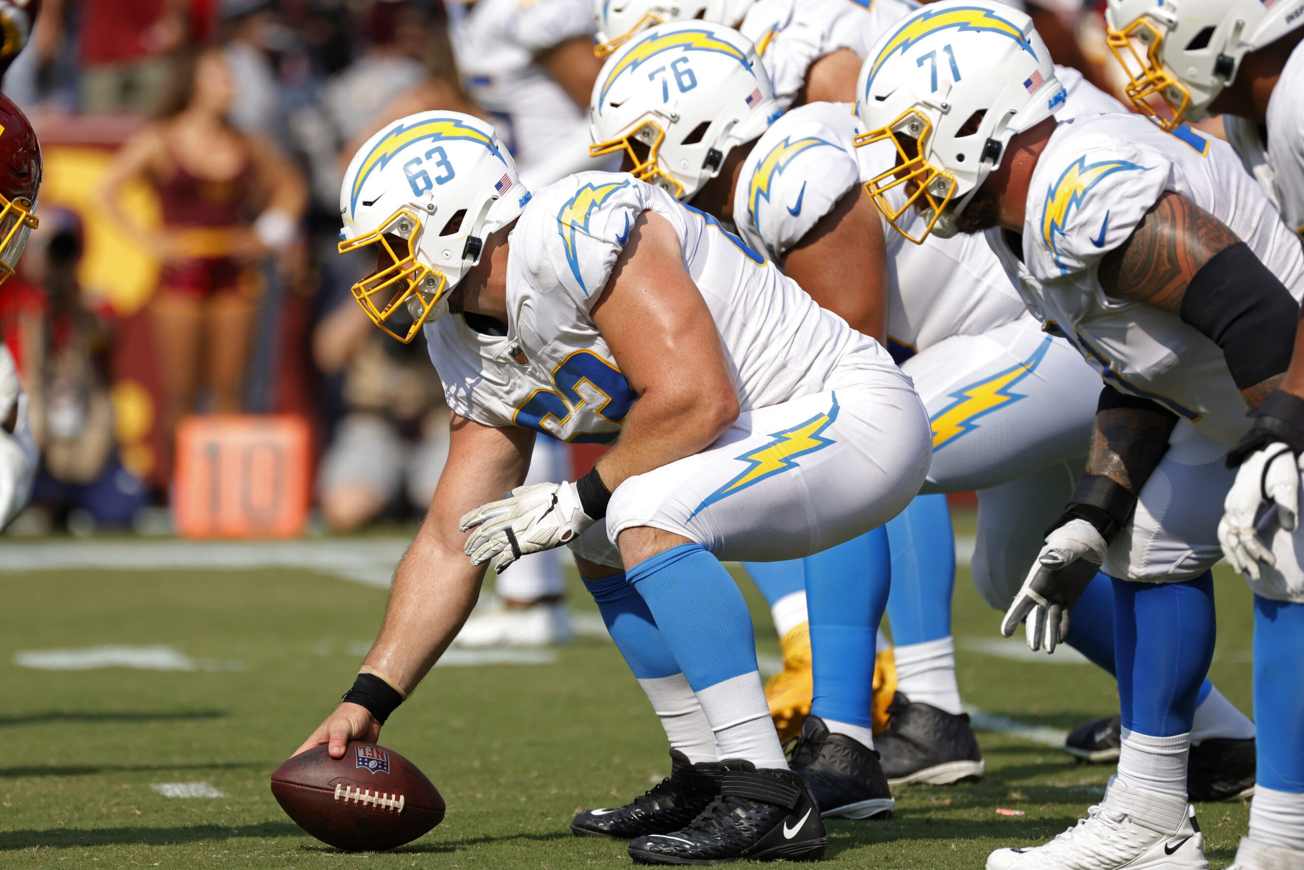 NFL: Los Angeles Chargers at Washington Football Team