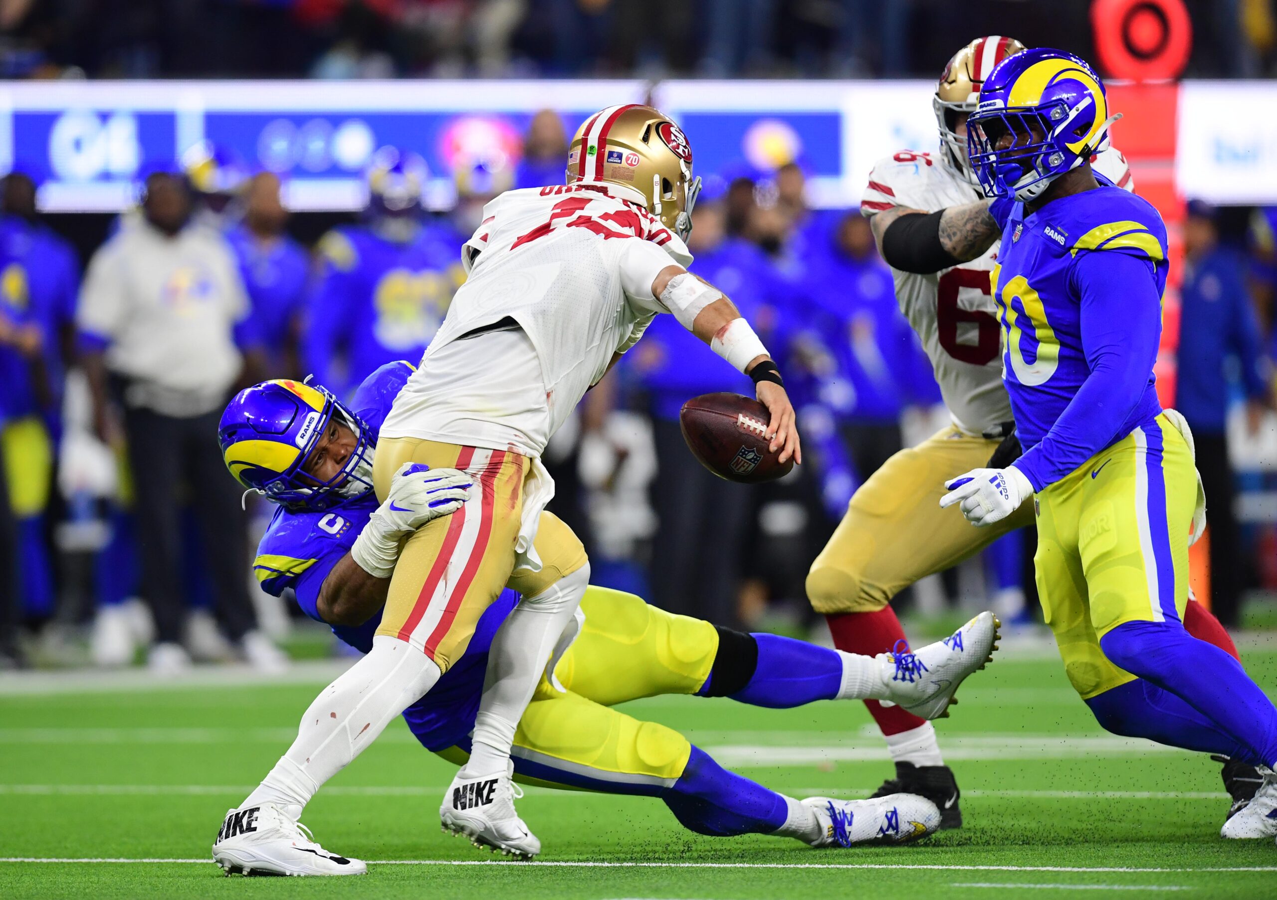 NFL: NFC Championship-San Francisco 49ers at Los Angeles Rams