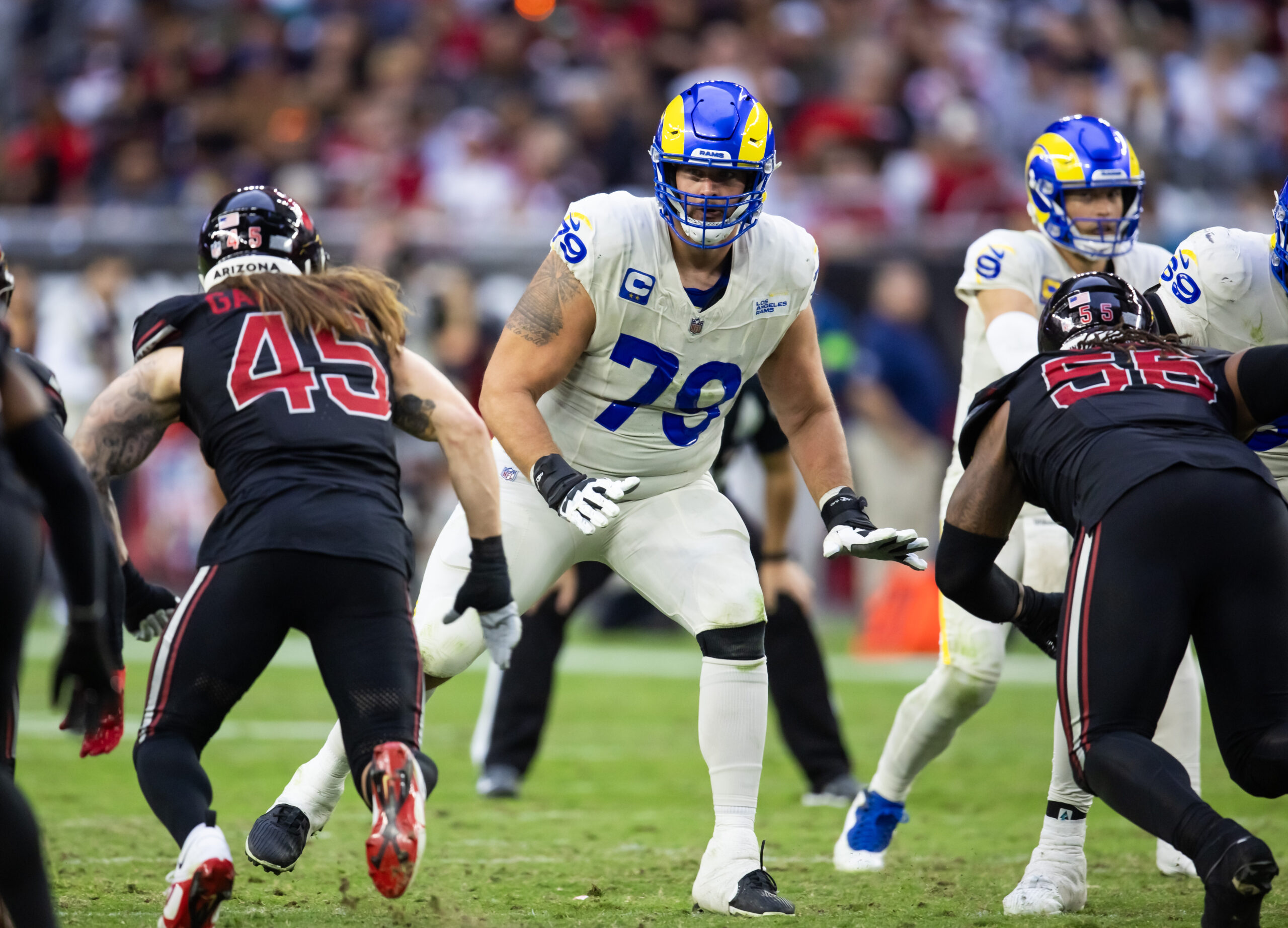 Los Angeles Rams Get Mixed Results In Composite NFL Offensive Line Rankings 2024