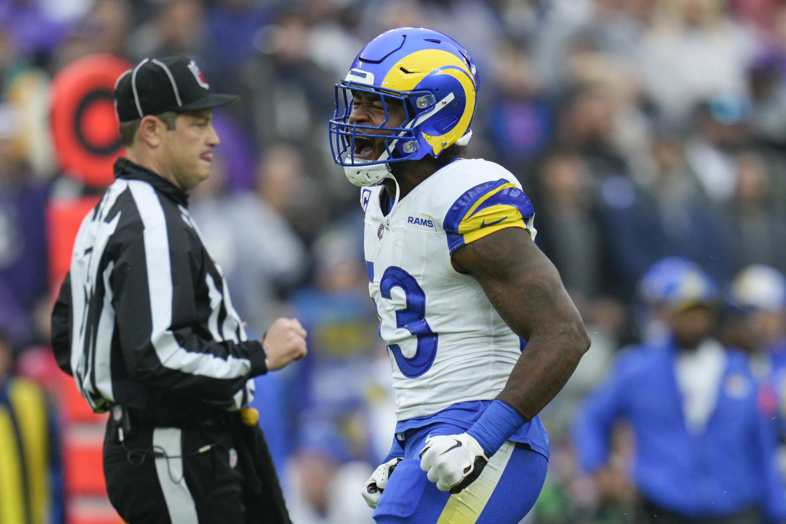 Los Angeles Rams New DC Chris Shula Discusses Defensive Plans for 2024: "With Us, It's Killing Blocks. It's Tackling. It's Takeaways It's Pursuit to the Ball." 5 NFL: Los Angeles Rams at Baltimore Ravens