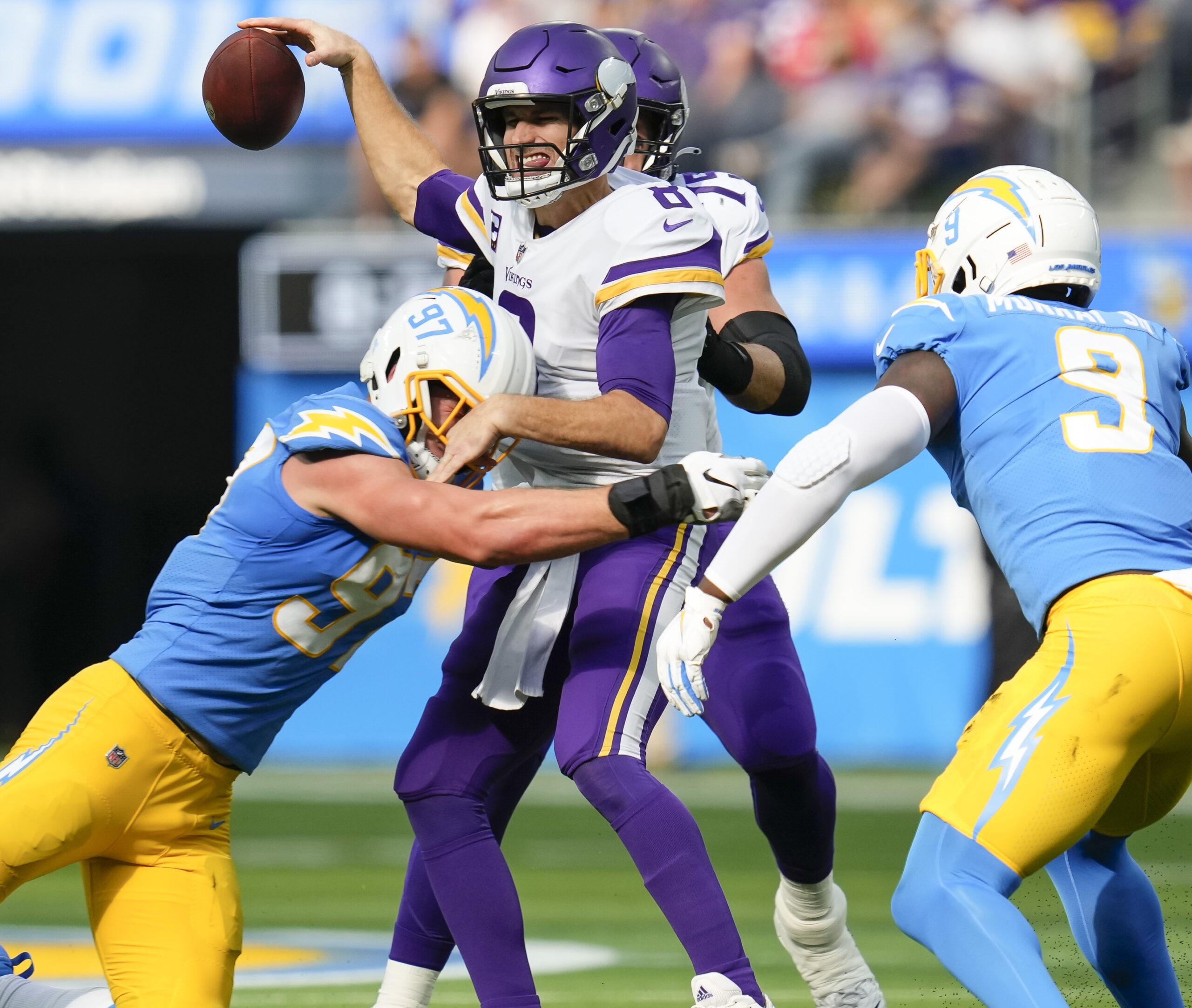 Breaking Down the 2024 Los Angeles Chargers Schedule's Toughest Stretches, Key Matchups & Burning Questions 4 NFL: Minnesota Vikings at Los Angeles Chargers