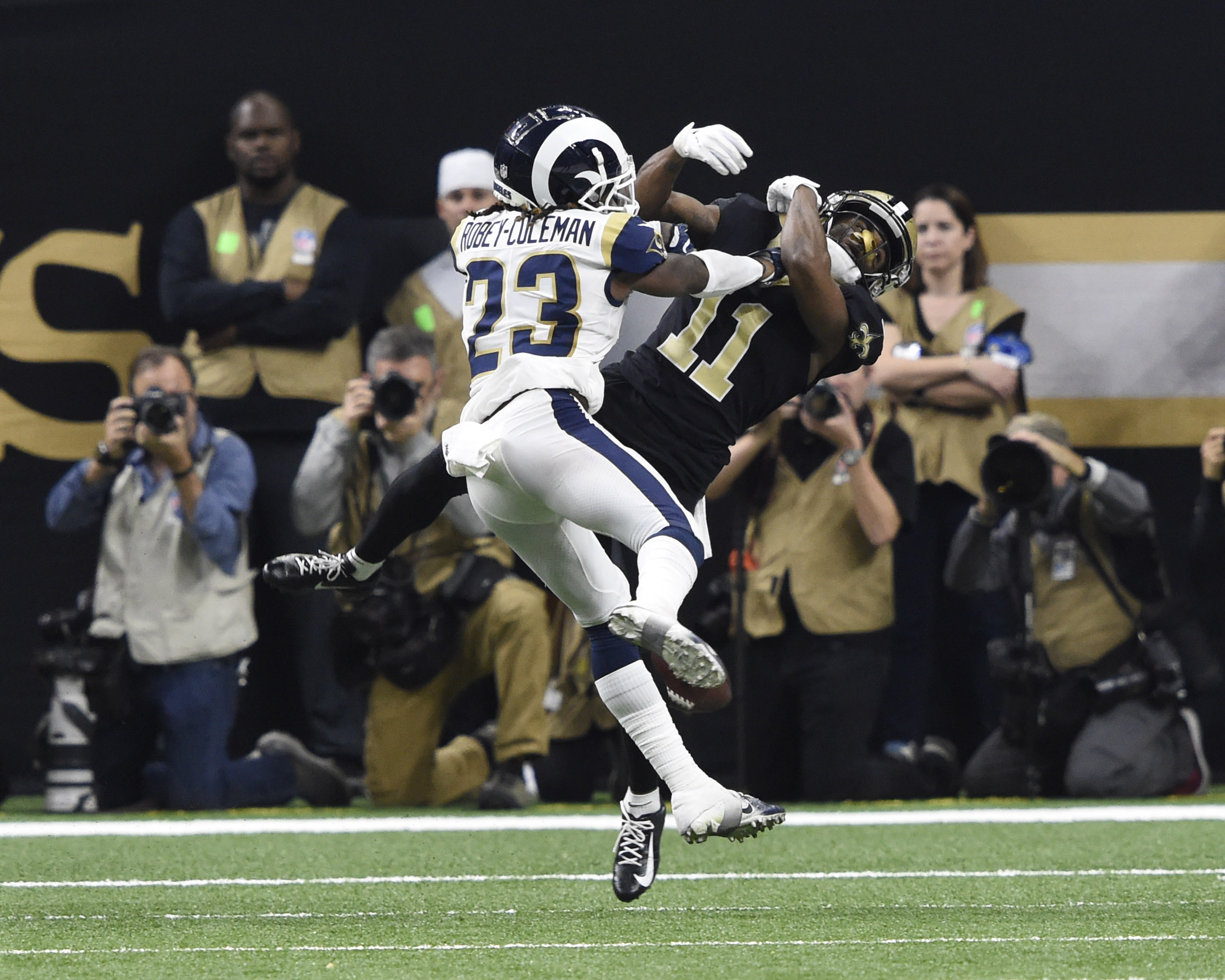 NFL: NFC Championship Game-Los Angeles Rams at New Orleans Saints