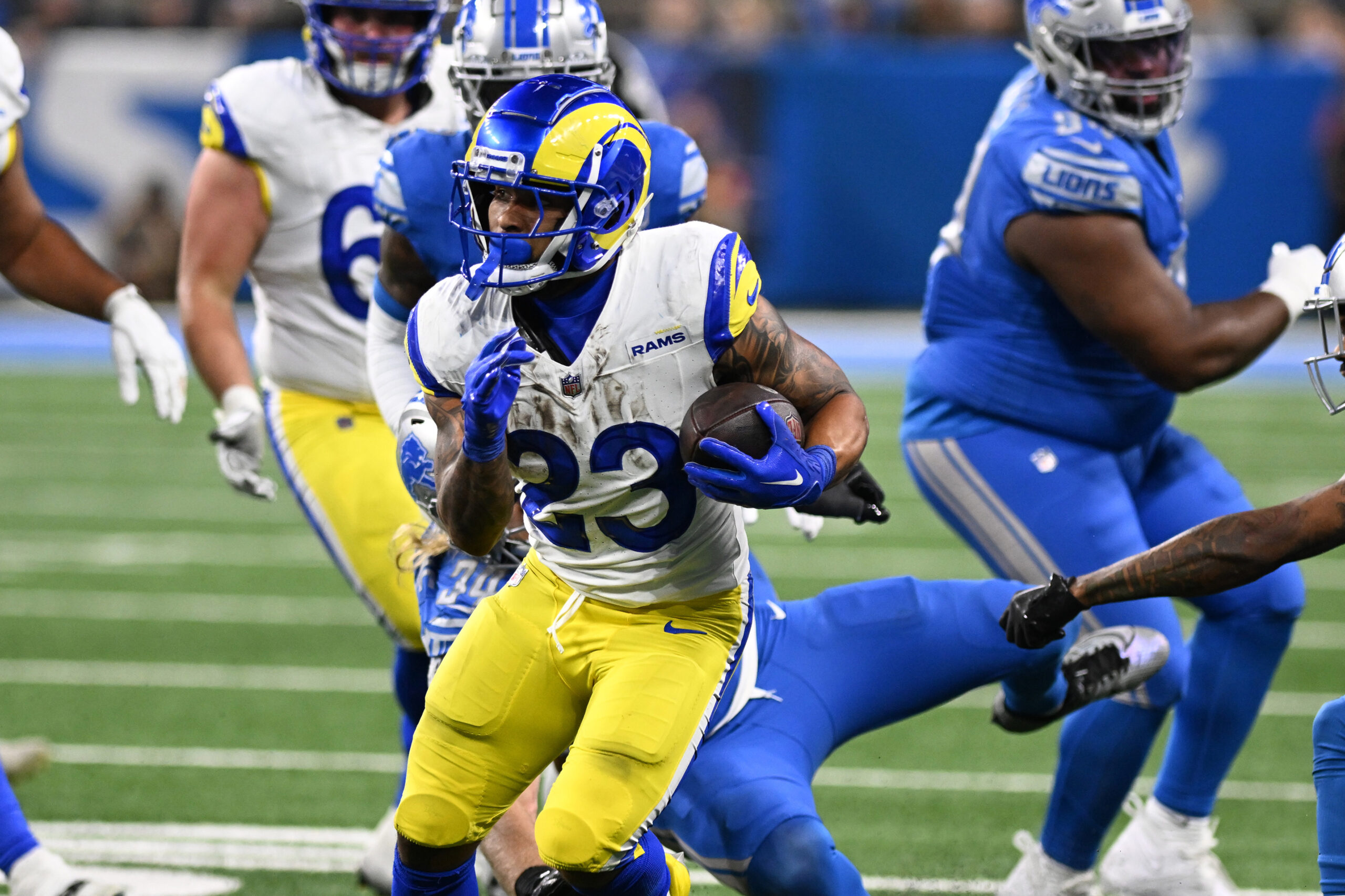 Los Angeles Rams Star Running Back Kyren Williams Dealing With Injury, Timeline For Return 3 Kyren Williams, Los Angeles Rams