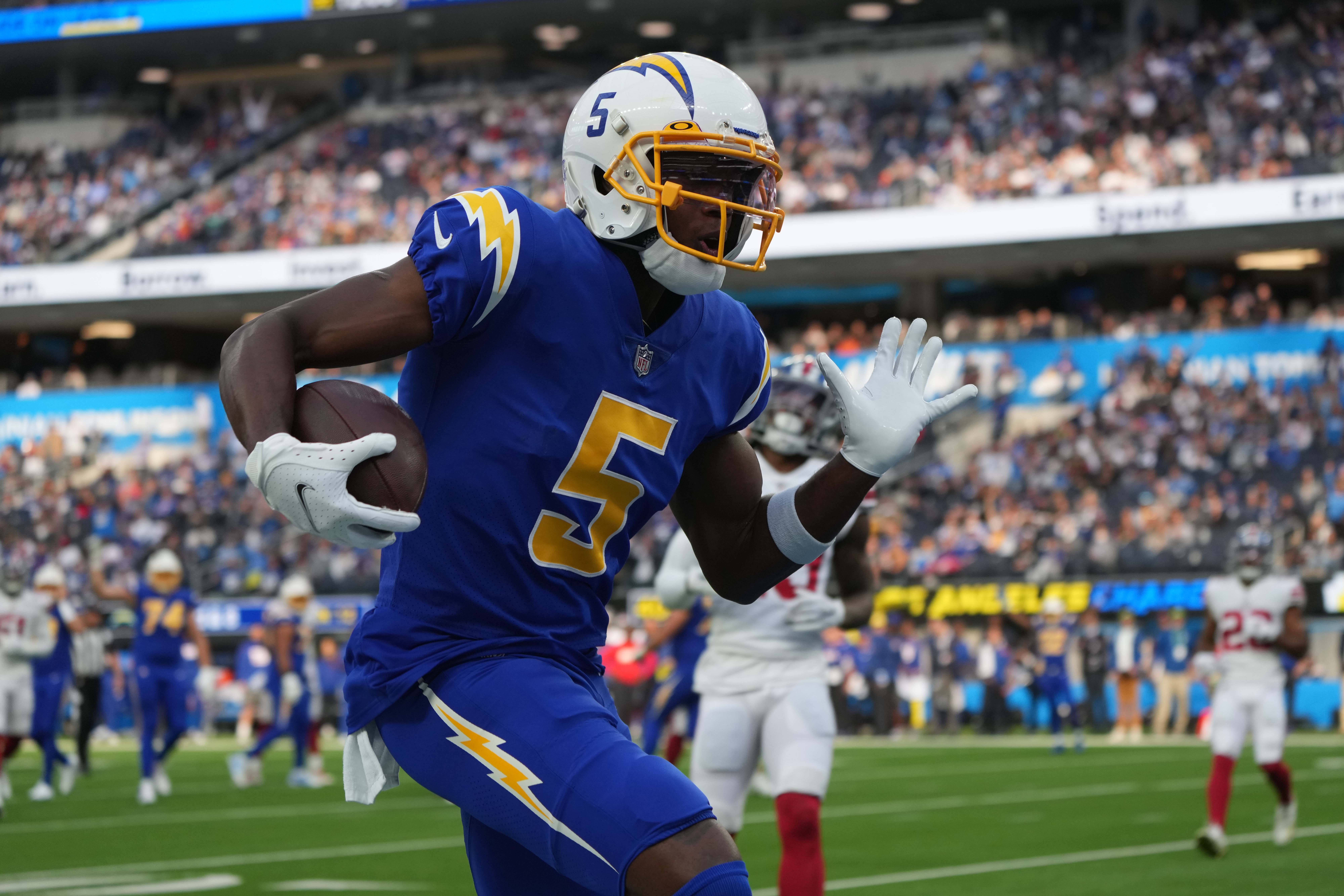 2024 Los Angeles Chargers WR Preview: Who Will Emerge as Keenan Allen's Successor? 3 NFL: New York Giants at Los Angeles Chargers