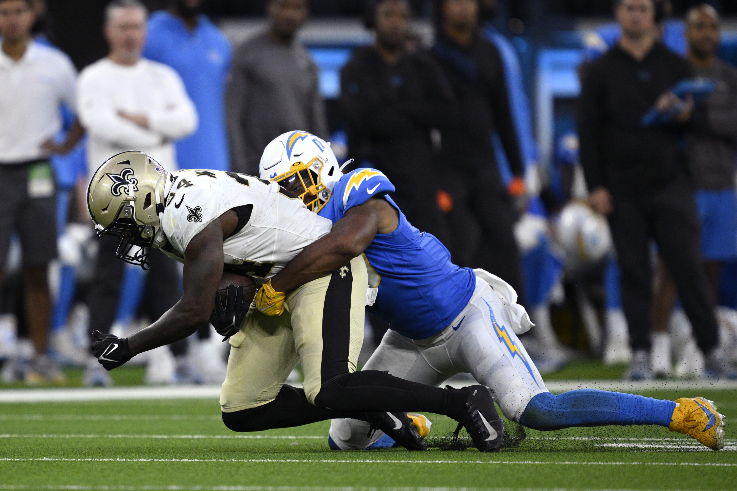 Los Angeles Chargers Poised for Breakout? 2 Players Atop Analytics Firm's Watchlist 3 NFL: Preseason-New Orleans Saints at Los Angeles Chargers
