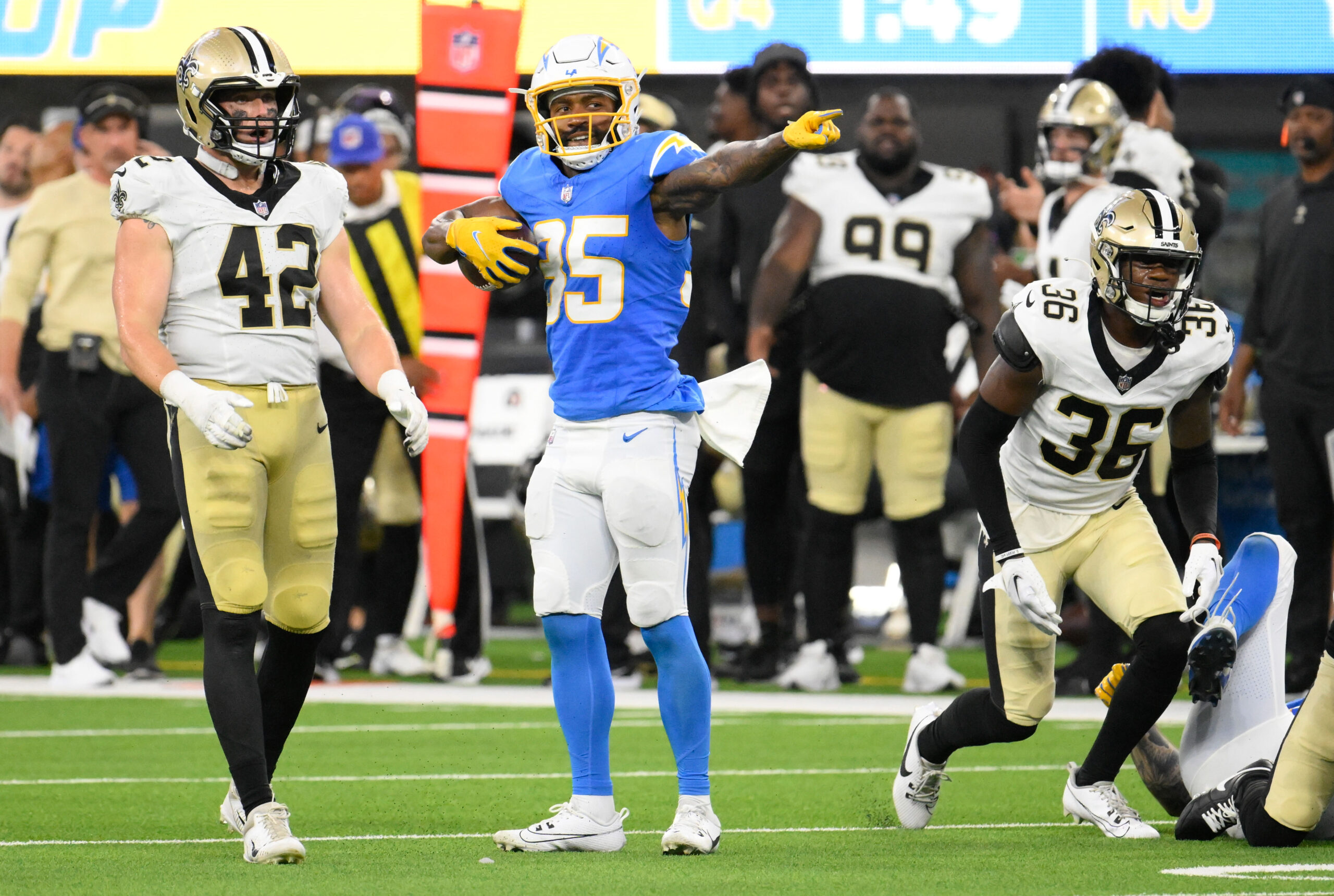 NFL: Preseason-New Orleans Saints at Los Angeles Chargers