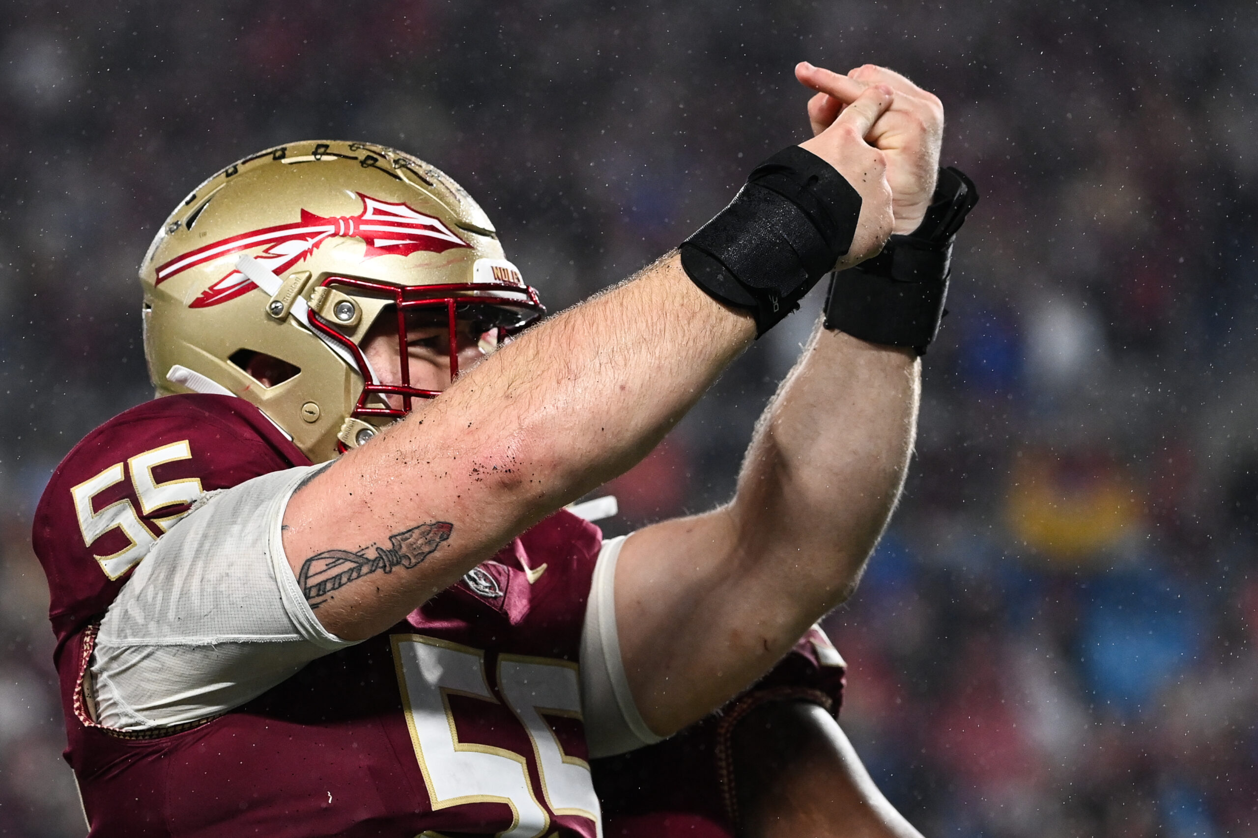 Los Angeles Rams 2nd Round Pick Prioritizes Grind Over Glitz: Braden Fiske on Why He Rejected USC Trojans for FSU, Despite Big Money Offer 4 NCAA Football: ACC Football Championship-Louisville at Florida State