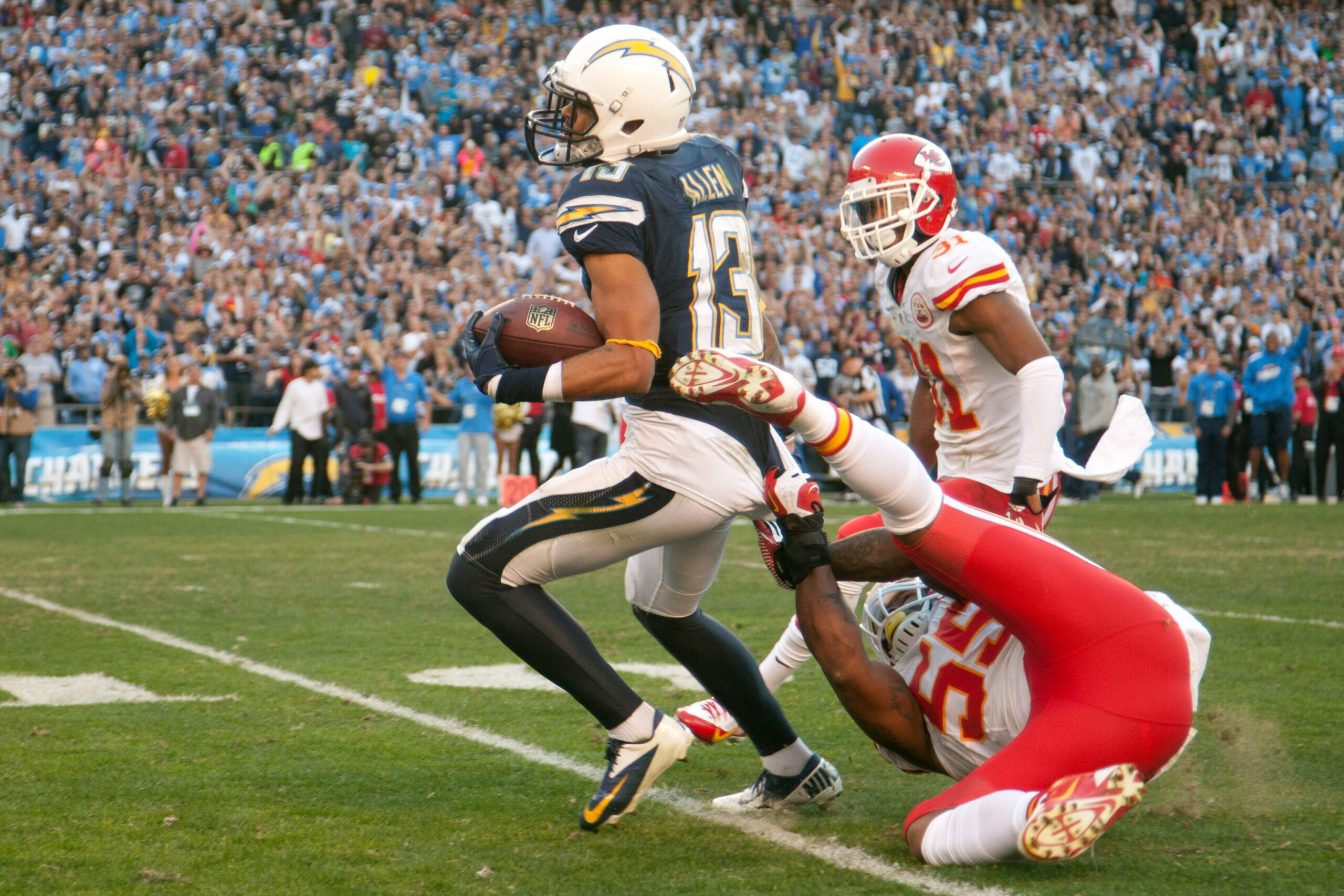 5 Best Rookie Seasons In Chargers History 4 NFL: Kansas City Chiefs at San Diego Chargers