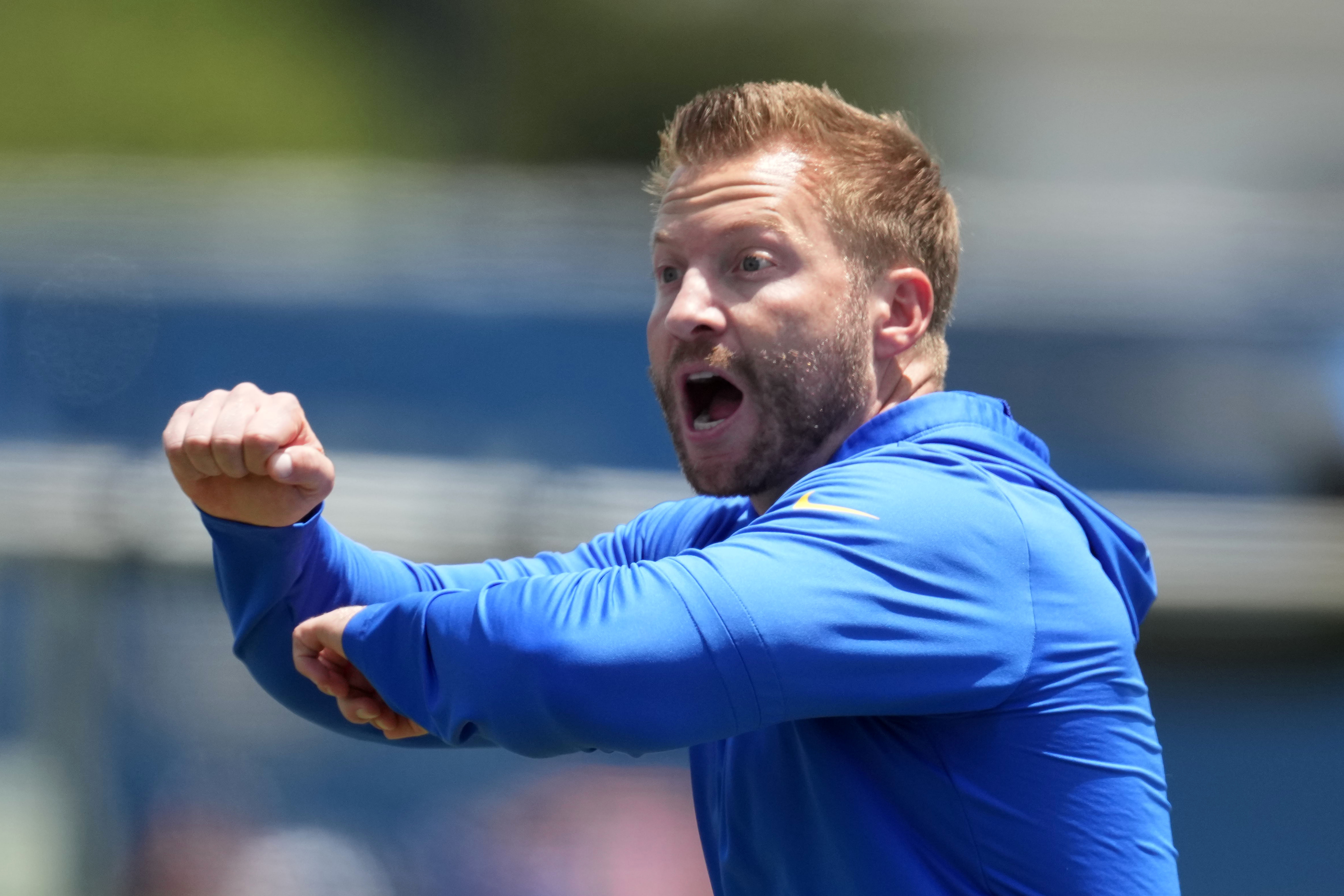 Los Angeles Rams: Sean McVay Reveals Blueprint: "Ideal Scenario" Outlined for Remodeled Defensive Line 5 NFL: Los Angeles Rams-OTA