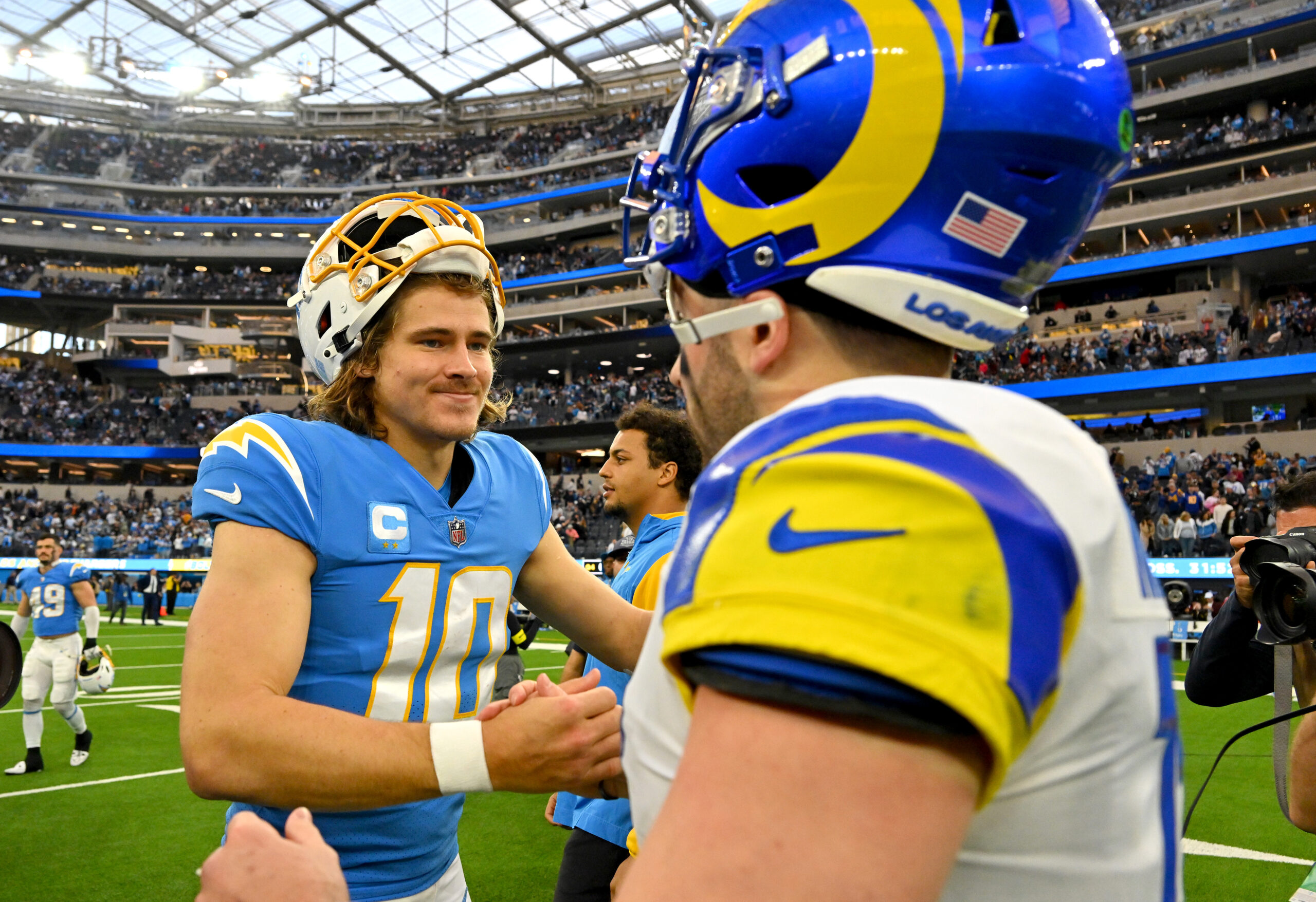 Matthew Stafford vs. Justin Herbert: Who's the Better QB According to New Top 40 Rankings? 3 Justin Herbert