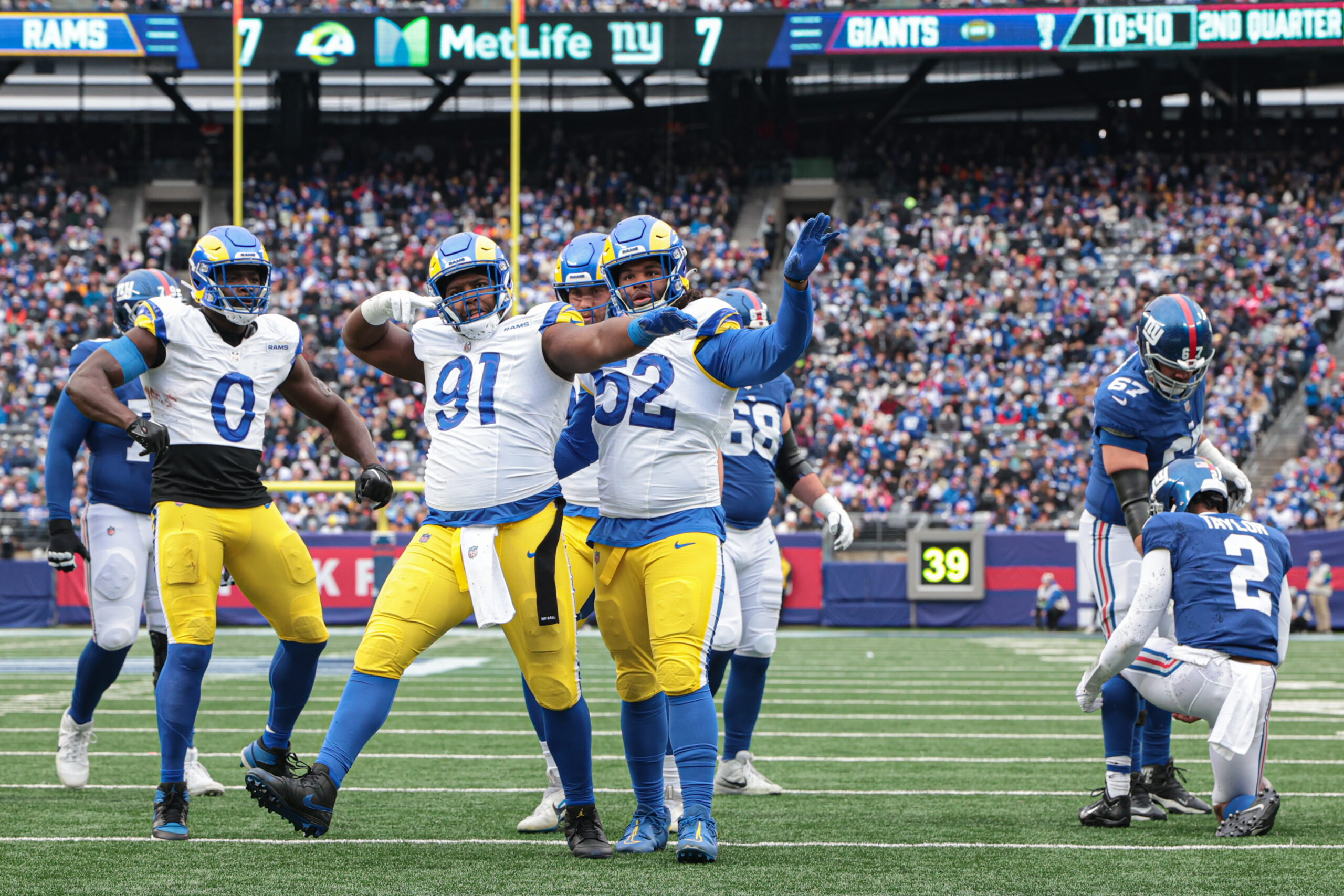 Los Angeles Rams: No Aaron Donald? Not A Problem, According to the Latest Rankings 5 NFL: Los Angeles Rams at New York Giants