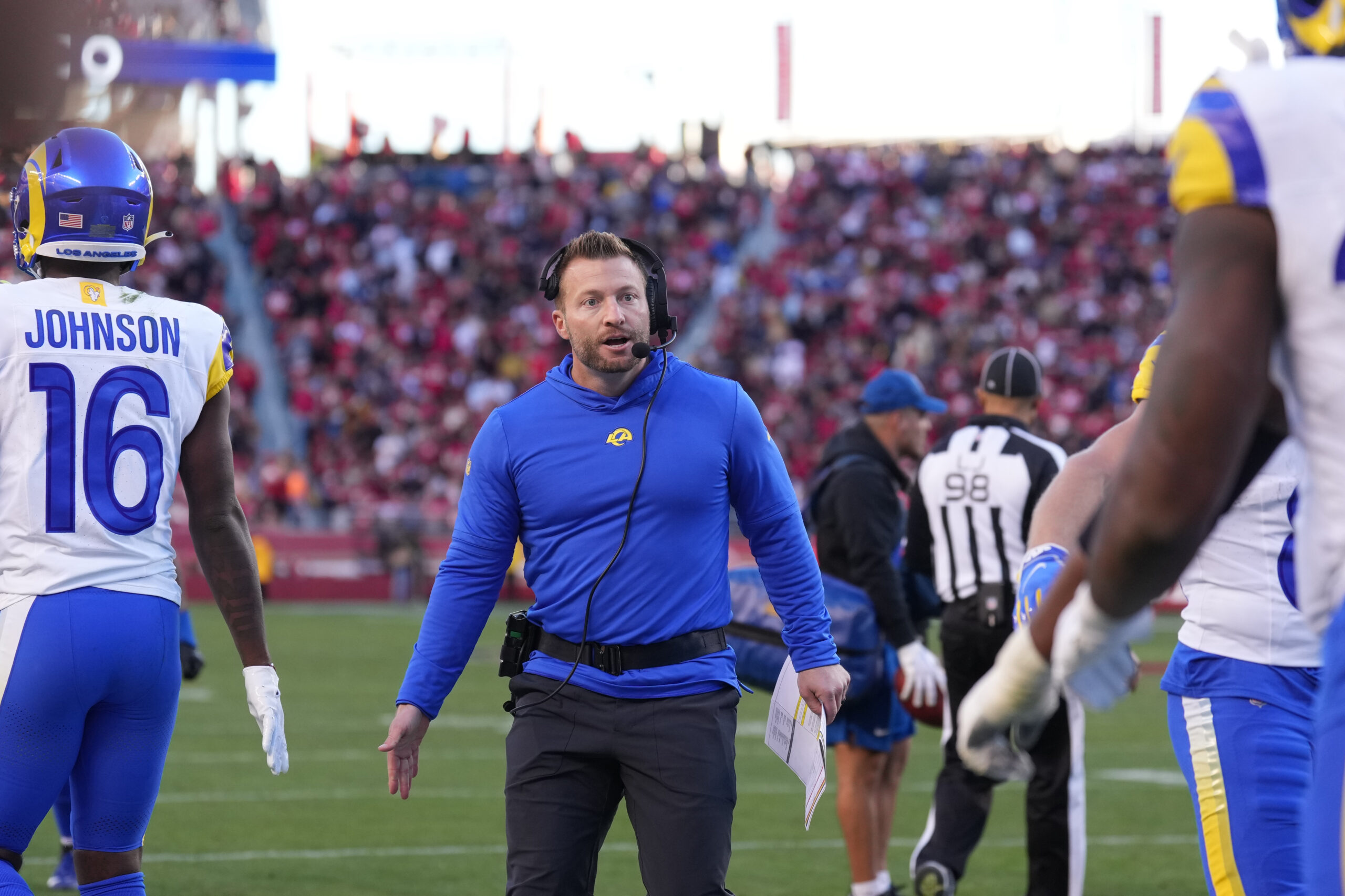 Sean McVay Calls 2023 the Most Rewarding Season of His Career with Los Angeles Rams 3 NFL: Los Angeles Rams at San Francisco 49ers