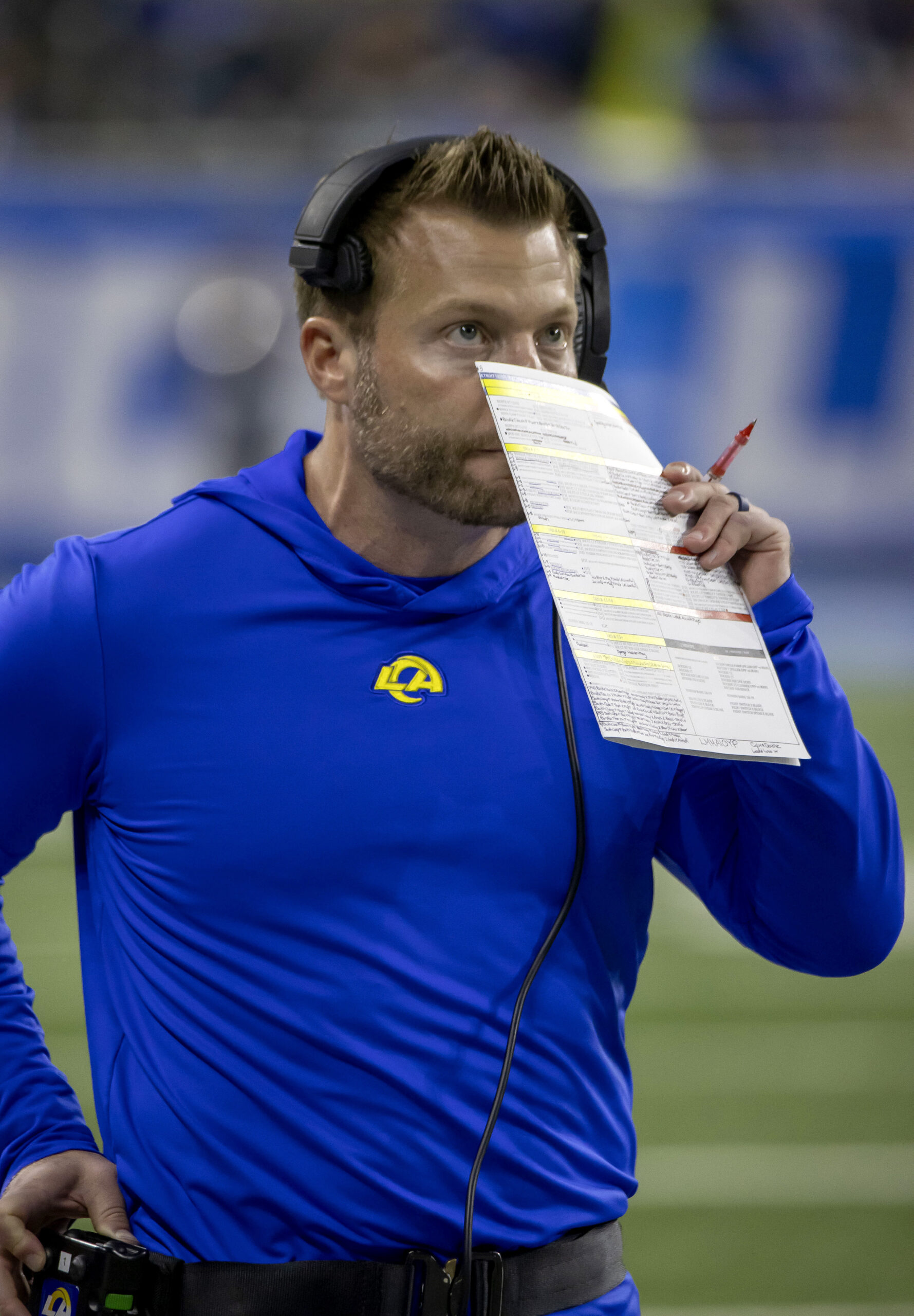 Sean McVay Calls 2023 the Most Rewarding Season of His Career with Los Angeles Rams 4 NFL: NFC Wild Card Round-Los Angeles Rams at Detroit Lions