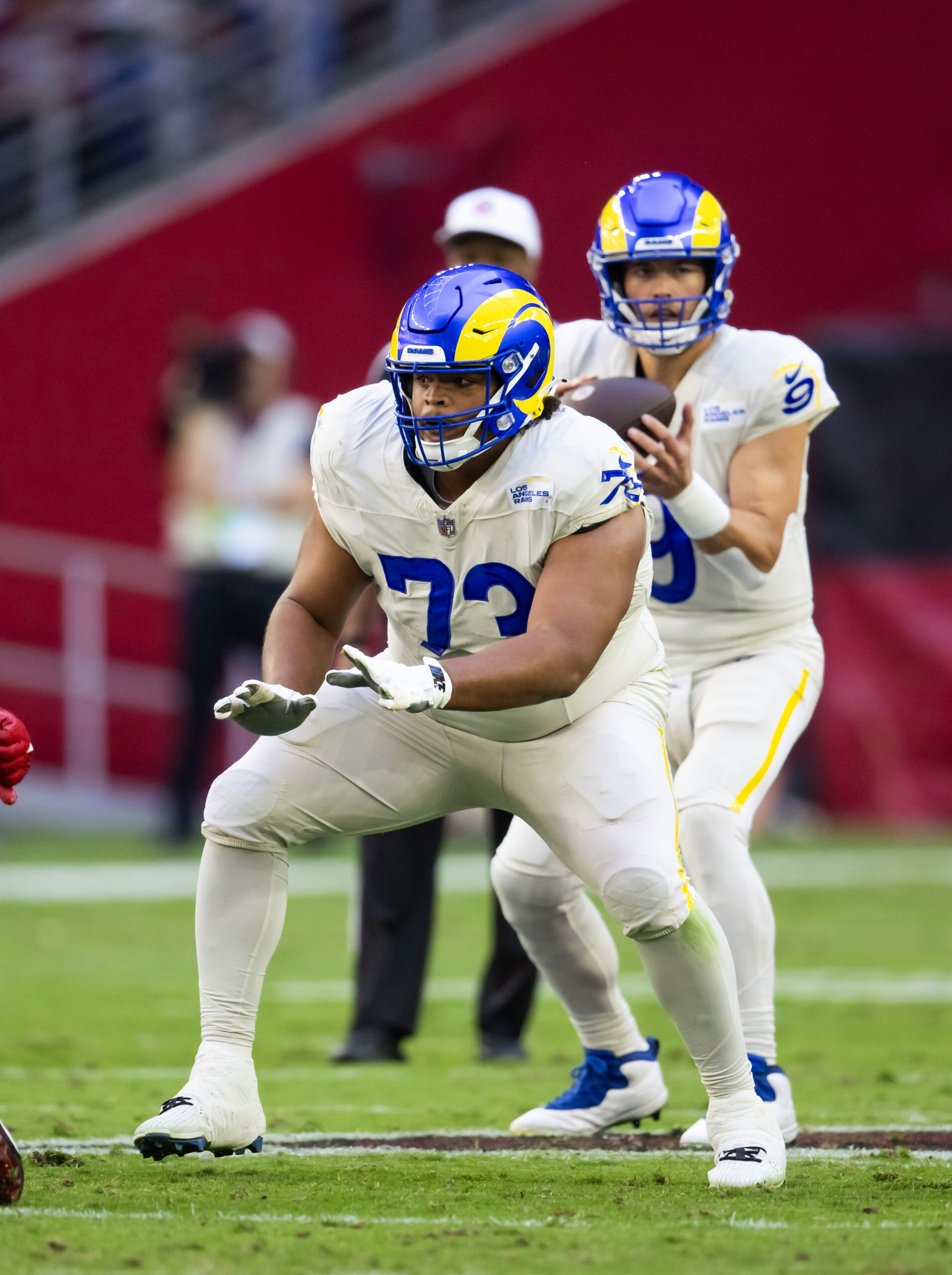 Los Angeles Rams O-Line Improves Drastically, But Can't Crack the Top 10 in Leading Analyst New Ranking 3 NFL: Los Angeles Rams at Arizona Cardinals