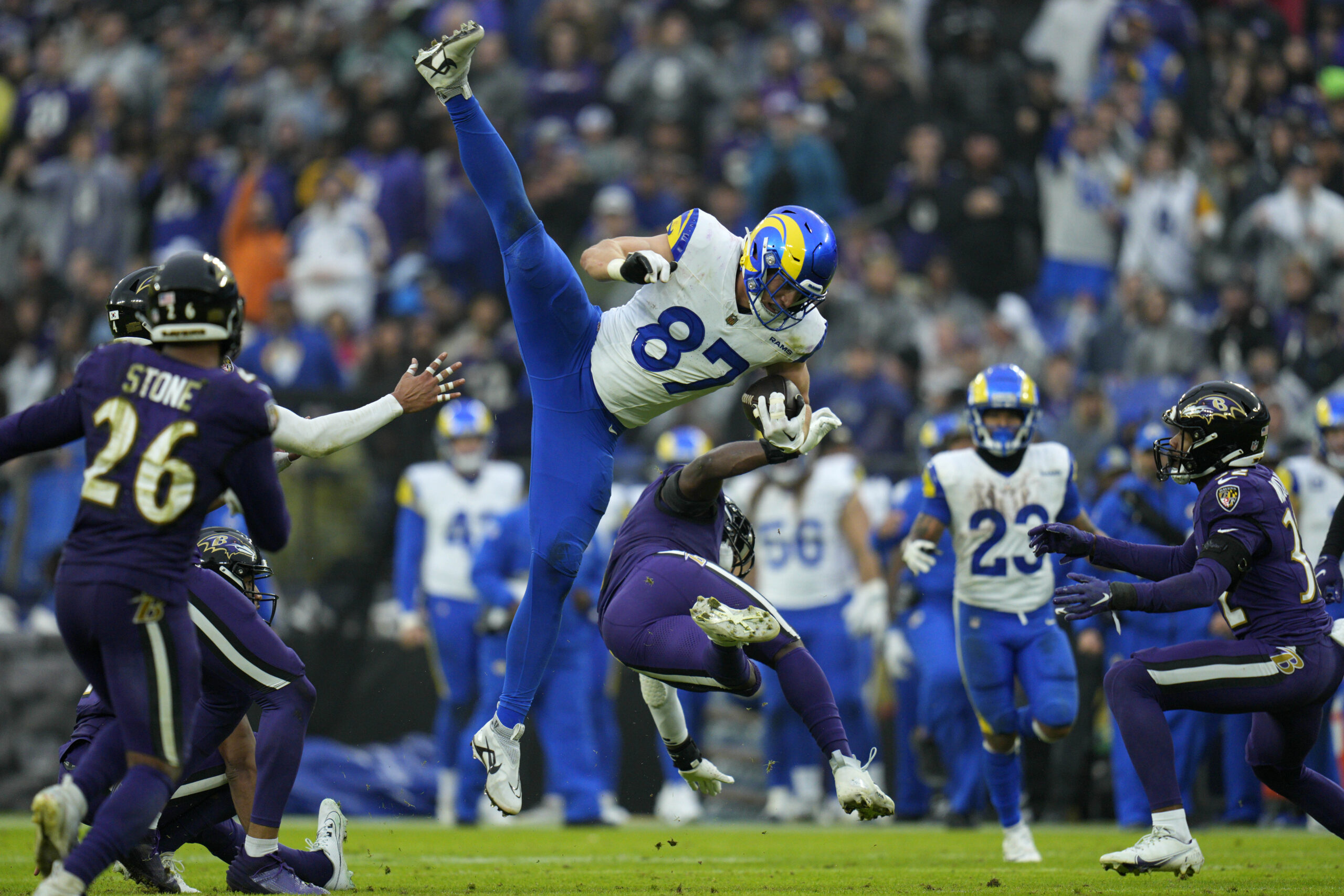 Tight End Concerns for the Los Angeles Rams? Examining Their Poor Ranking in 2024 3 NFL: Los Angeles Rams at Baltimore Ravens