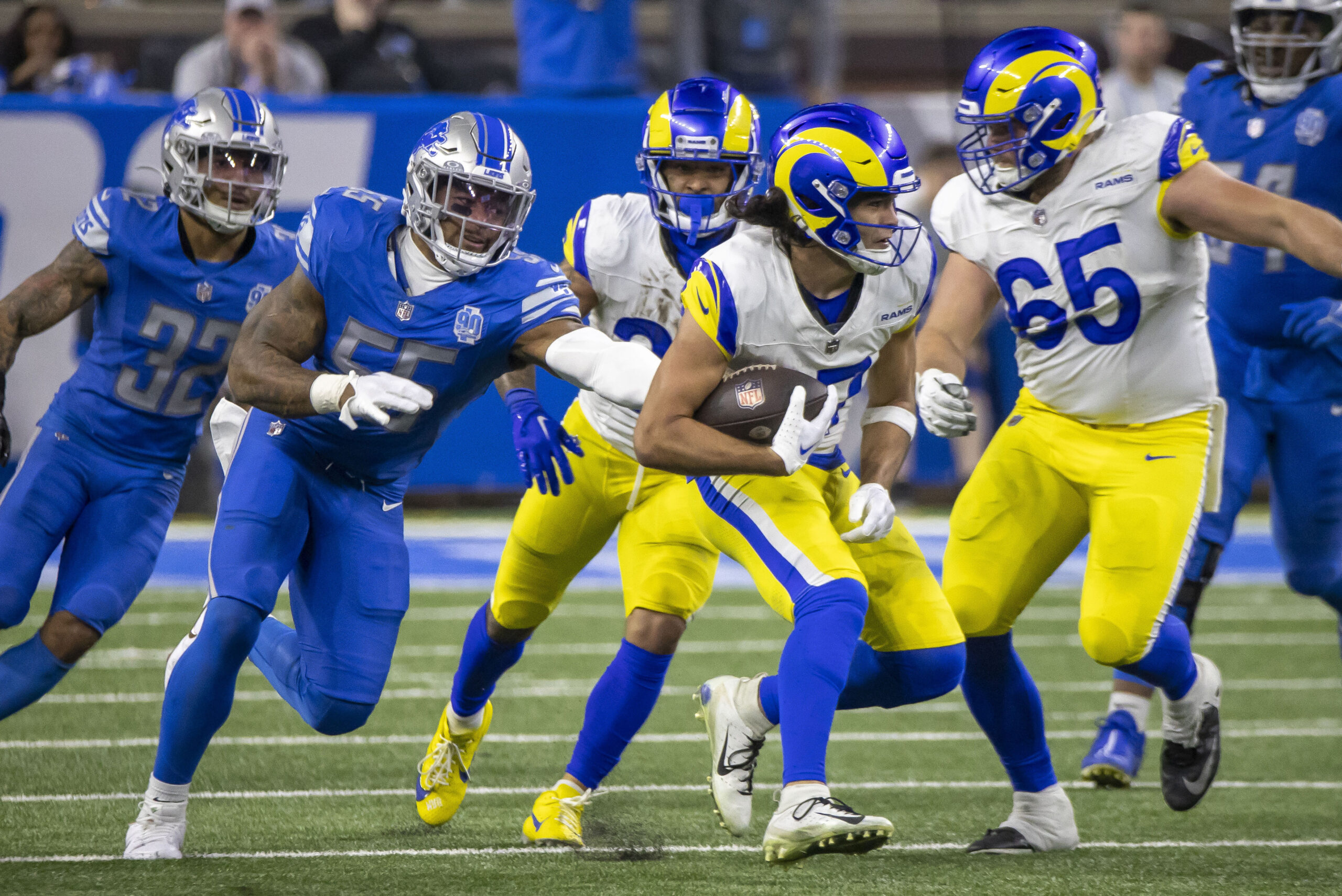Three Los Angeles Rams Featured New Top 100 NFL Ranking, Snubbed from Top 50 4 NFL: NFC Wild Card Round-Los Angeles Rams at Detroit Lions