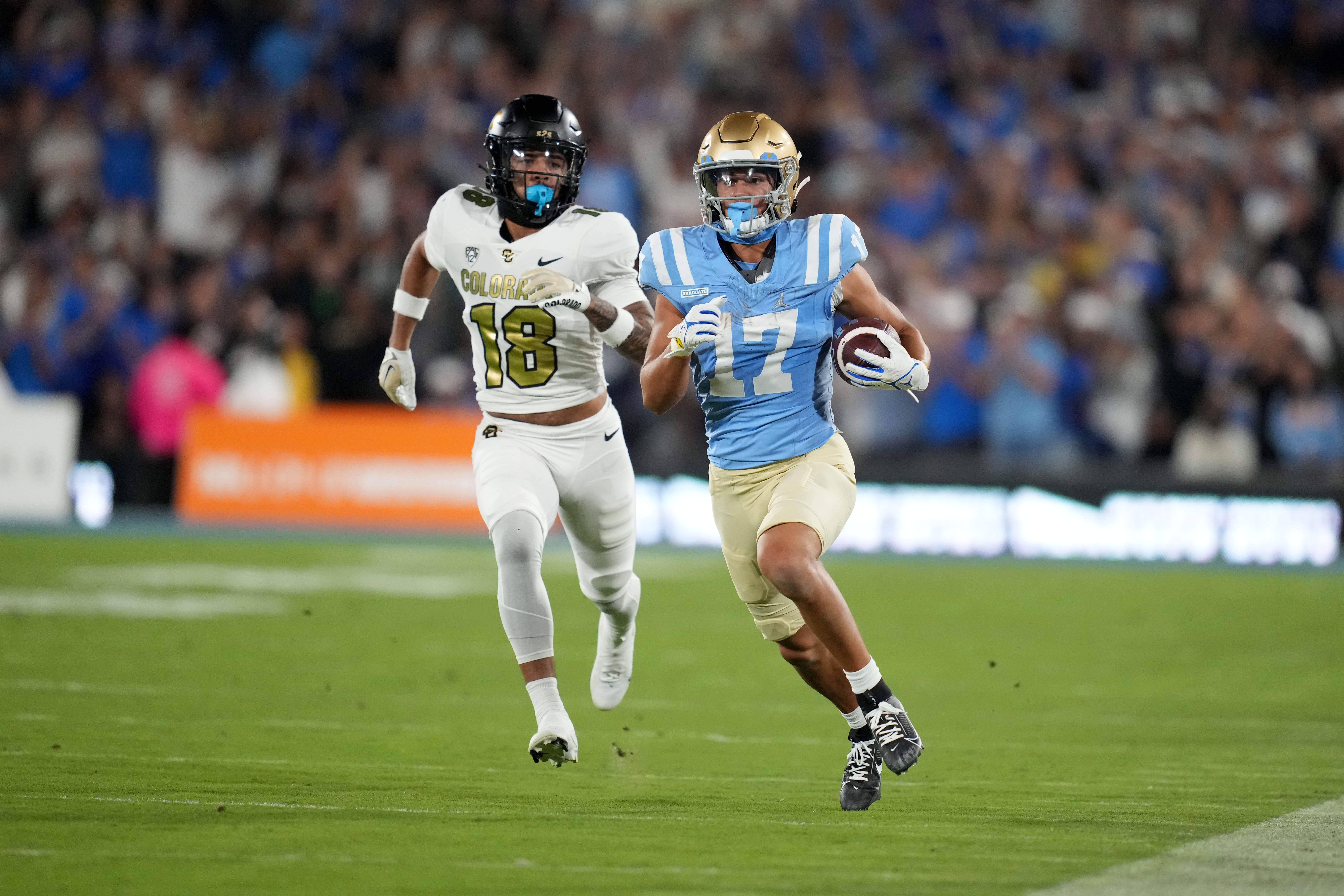 UCLA Bruins WR Stunned By New Pro-Style Offense 4 NCAA Football: Colorado at UCLA