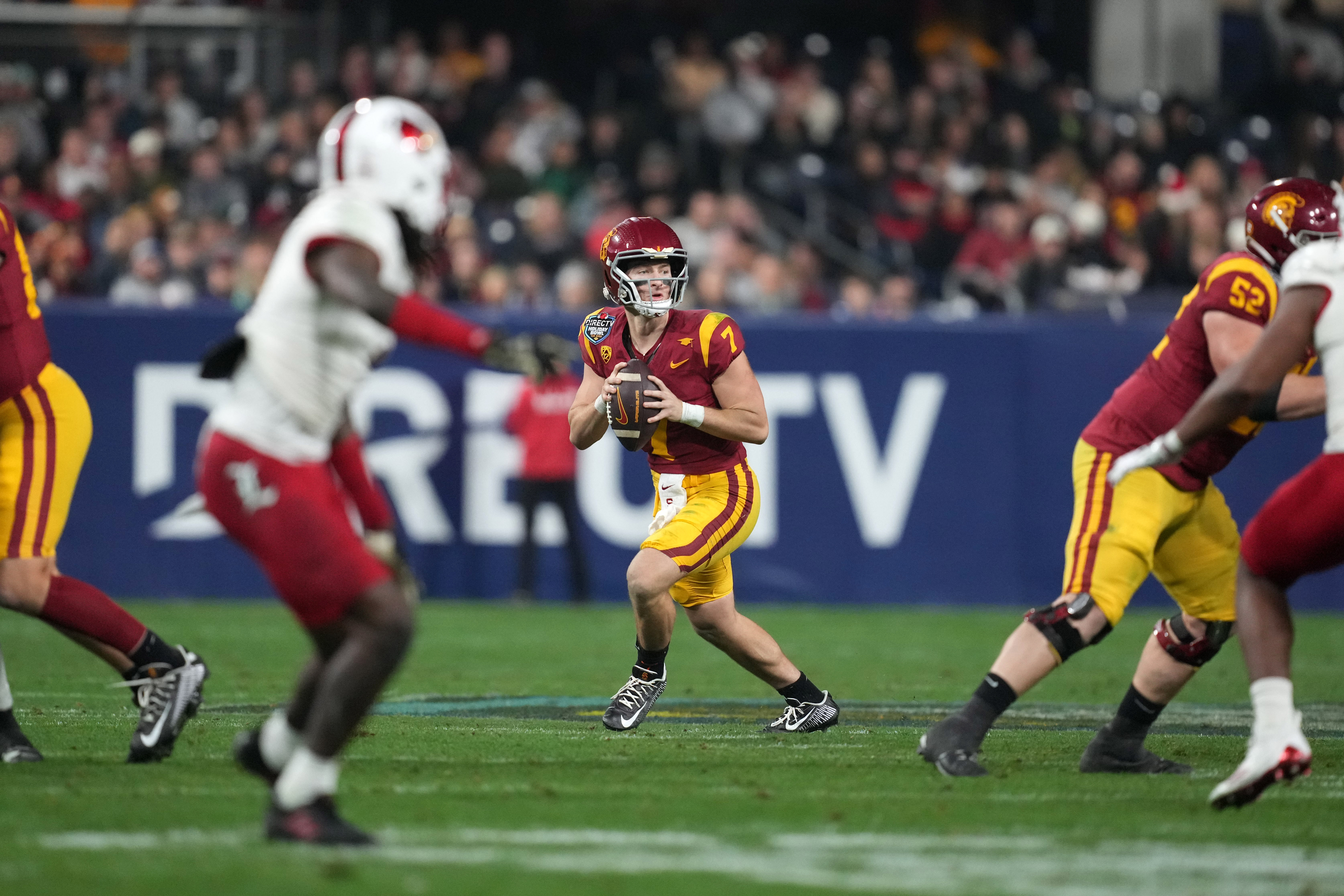 USC Football: Nick Saban Gives His Prediction for Trojans 2024 Season 4 NCAA Football: Holiday Bowl-Louisville at Southern California