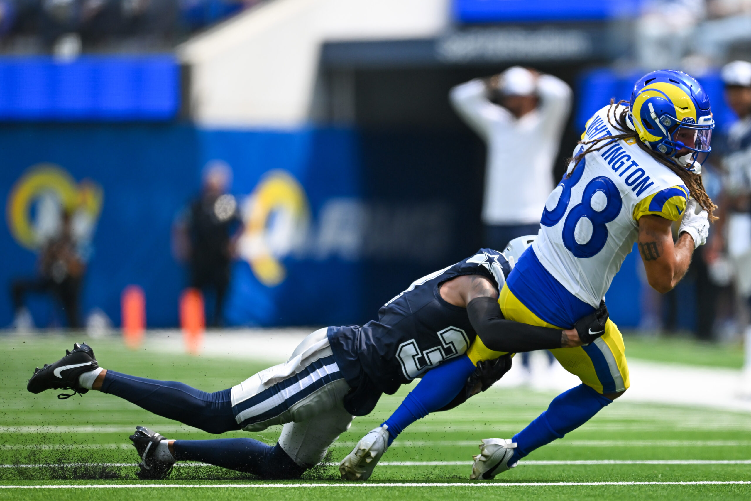 Los Angeles Rams Rookie WR Outperforms Fellow First-Year Receivers 3 NFL: Dallas Cowboys at Los Angeles Rams