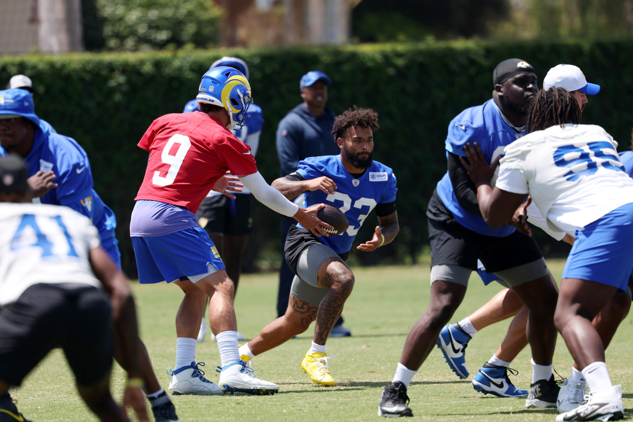 What to Expect for Kyren Williams' Unconventional New Role in 2024 4 NFL: Los Angeles Rams Training Camp