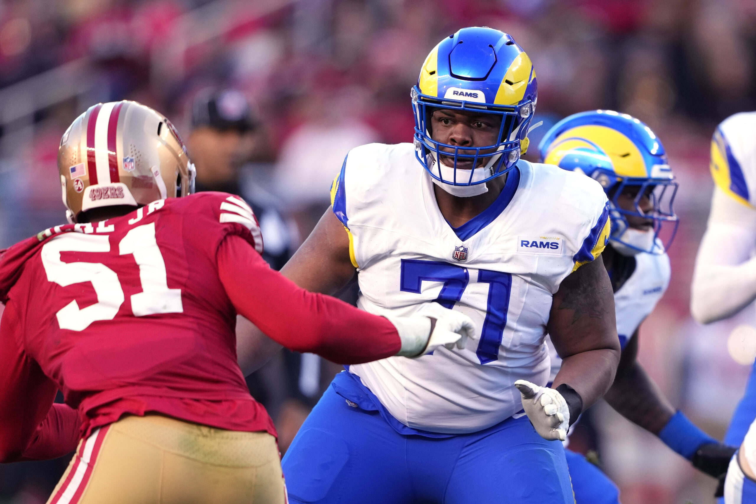 Already Down 1, Rams Could Start Season Without Both Top Offensive Tackles 5 NFL: Los Angeles Rams at San Francisco 49ers
