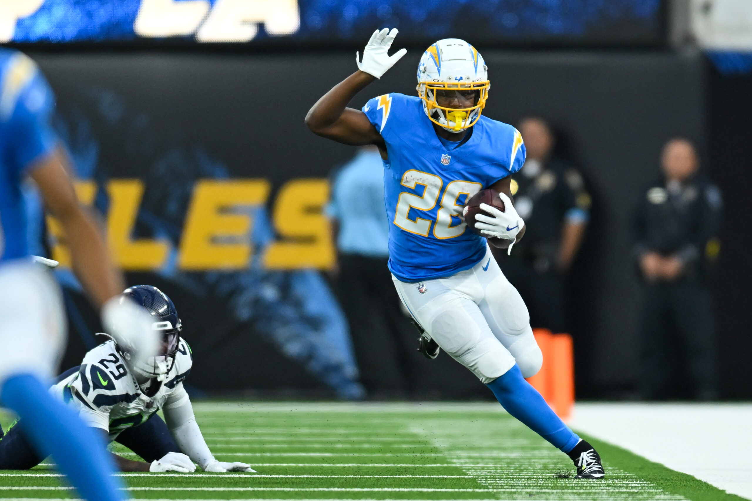 A Complete List Of The Chargers 15 Practice Squad Signings 4 NFL: Seattle Seahawks at Los Angeles Chargers