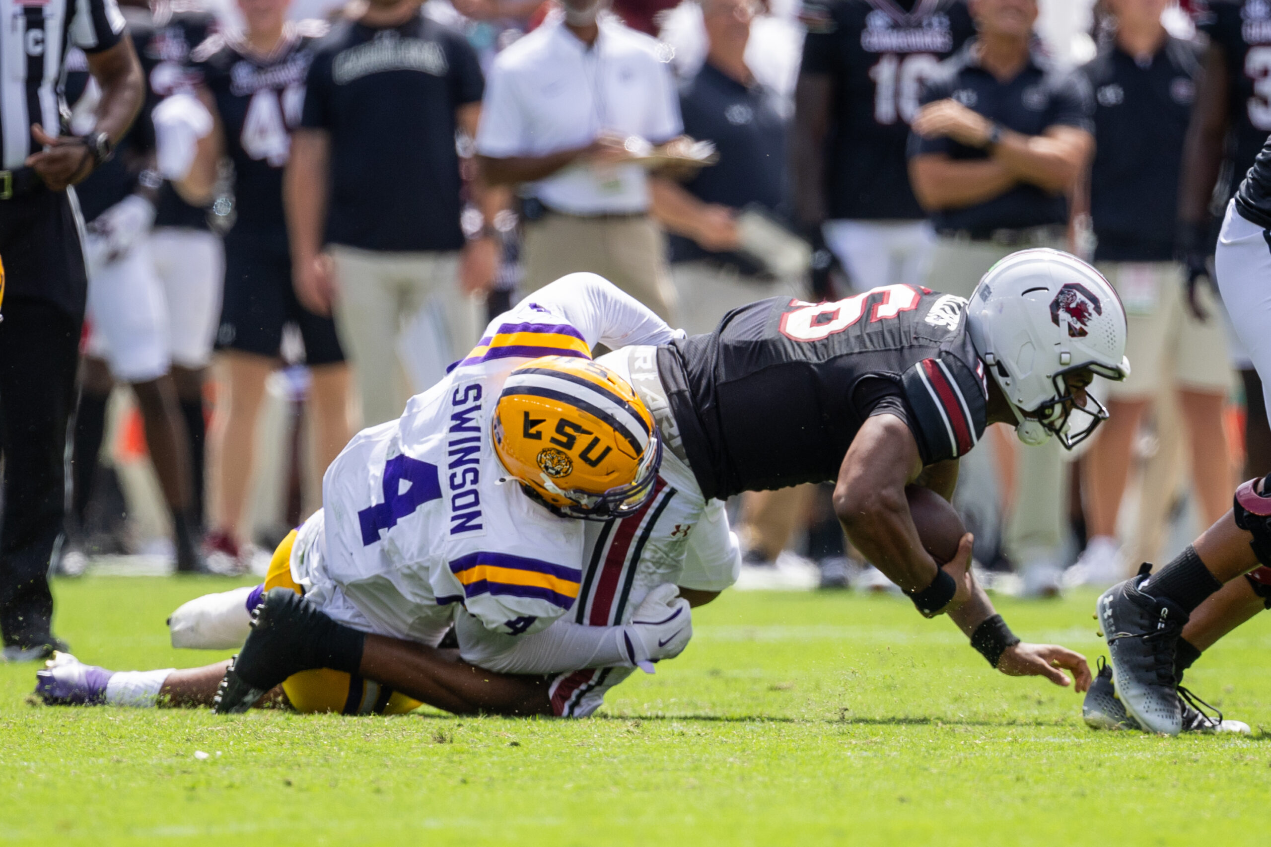 Can UCLA Bruins Offensive Line Survive LSU's Brutal Defense? 4 NCAA Football: Louisiana State at South Carolina