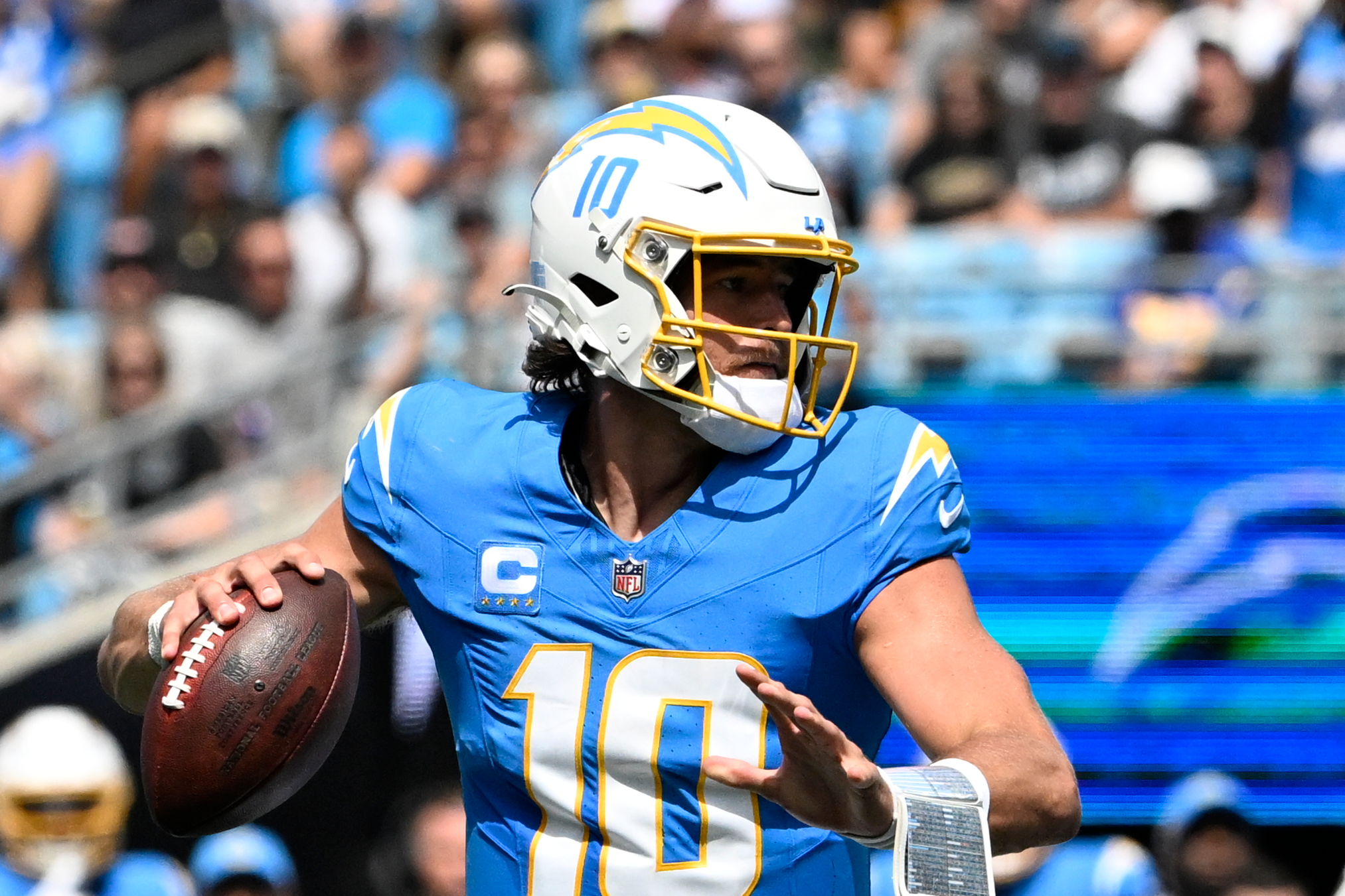 One Key Factor Will Determine Justin Herbert’s Status For Week 3 3 NFL: Los Angeles Chargers at Carolina Panthers