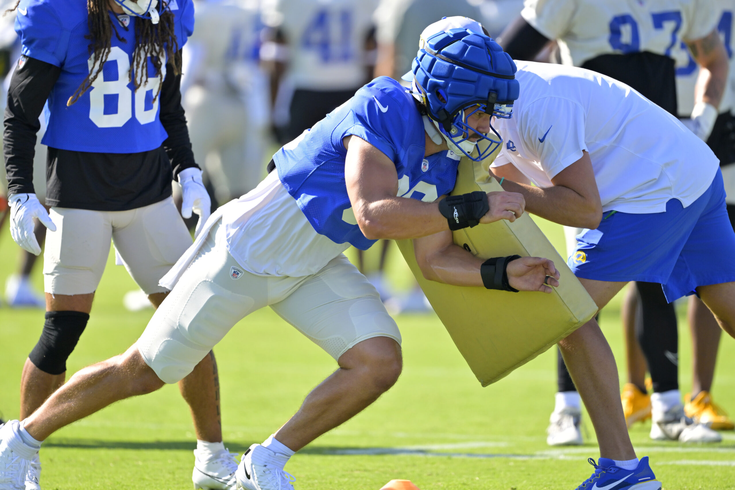 Rams Have Built A Dominant and Deep Offensive Line 5 NFL: Los Angeles Rams Training Camp