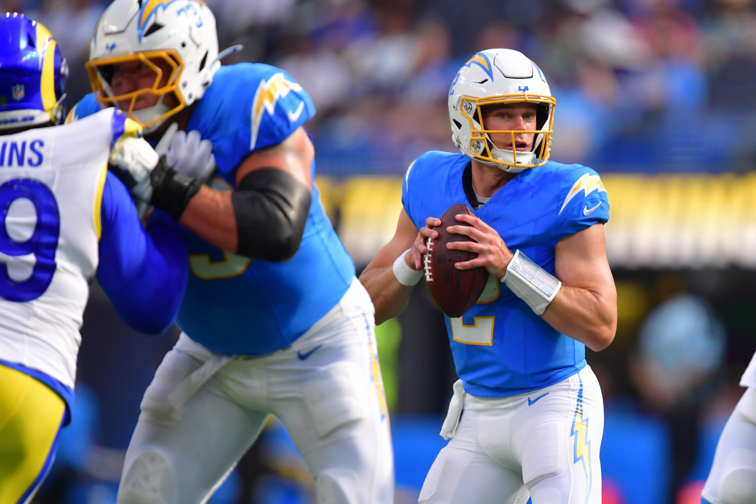 One Key Factor Will Determine Justin Herbert’s Status For Week 3 5 NFL: Los Angeles Rams at Los Angeles Chargers