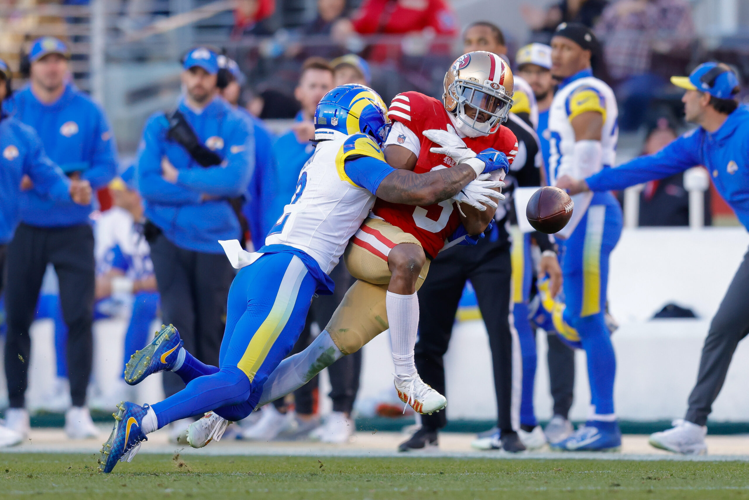 Rams Cut Former Starting Defensive Back, Replace Him With Rookie Undrafted CB 3 NFL: Los Angeles Rams at San Francisco 49ers