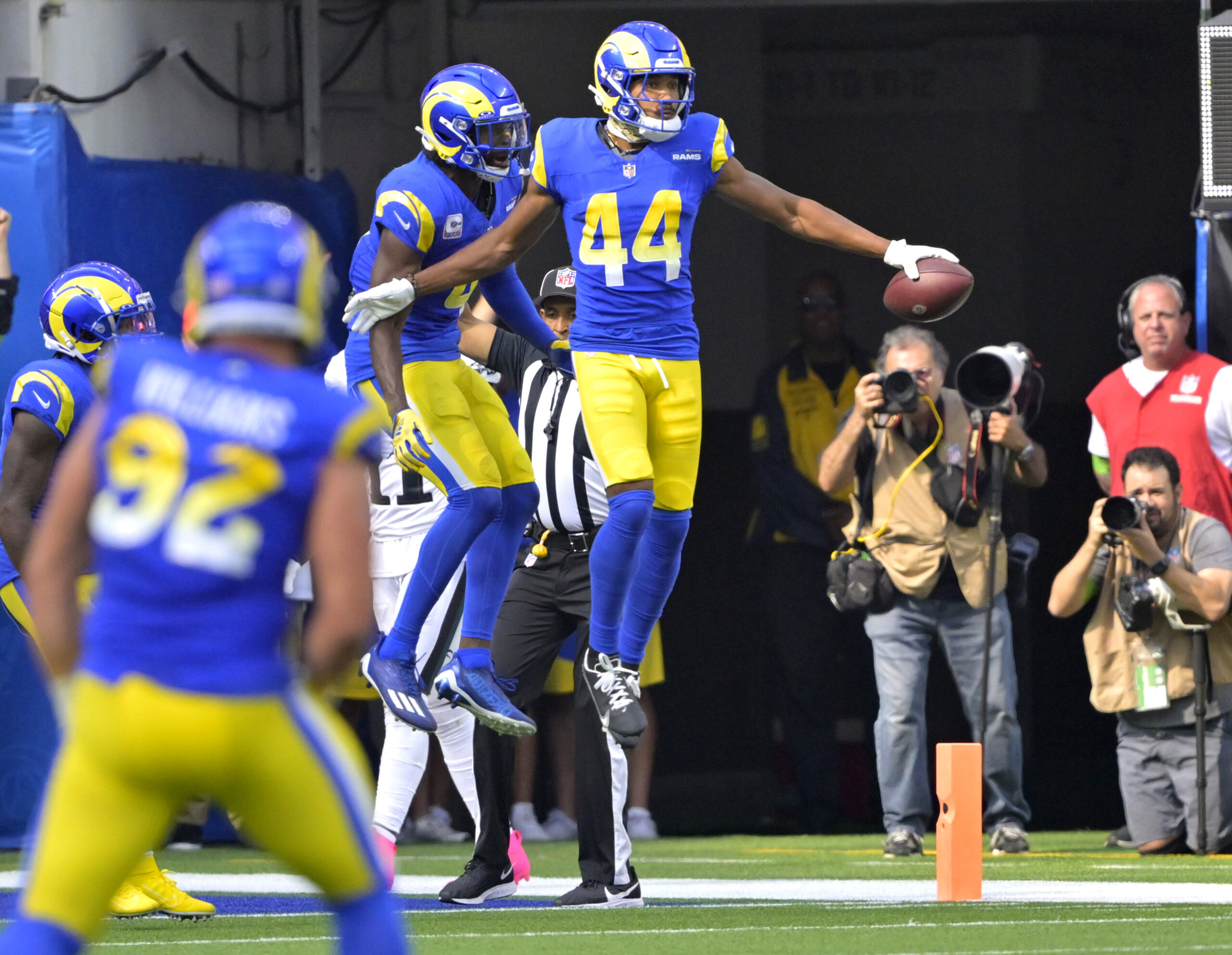 Rams Address Injuries with 2 Roster Additions 5 NFL: Philadelphia Eagles at Los Angeles Rams
