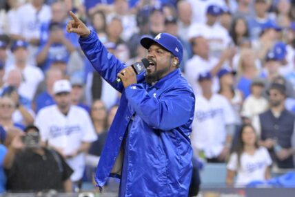 MLB: World Series-New York Yankees at Los Angeles Dodgers | Ice Cube