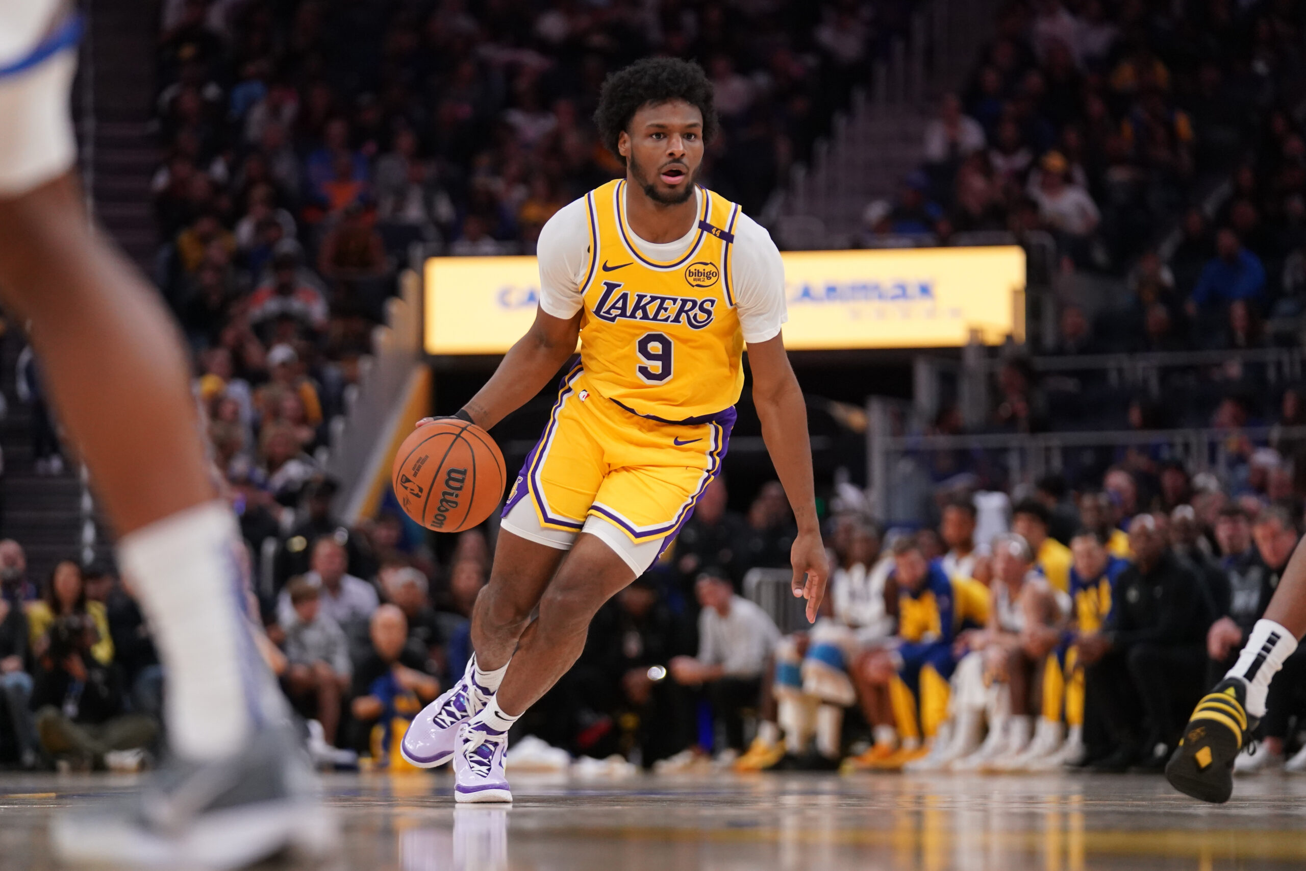 Will Interesting Playing Time Tactic Be Beneficial For Bronny James? 3 NBA: Preseason-Los Angeles Lakers at Golden State Warriors | Bronny James