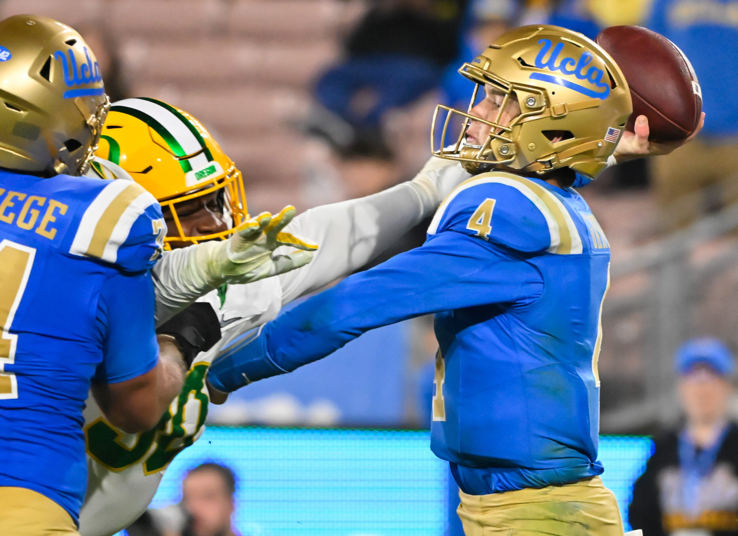 UCLA Bruins Injury Report Disturbingly Long, Including Several Starters 5 NCAA Football: Oregon at UCLA Bruins